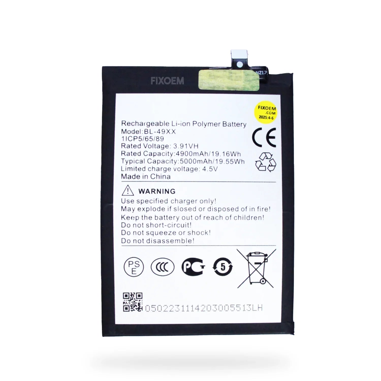 Bateria Infinix Note 40 BL-49XX |+4,000 reseñas 4.9/5 | recibe en 2 días