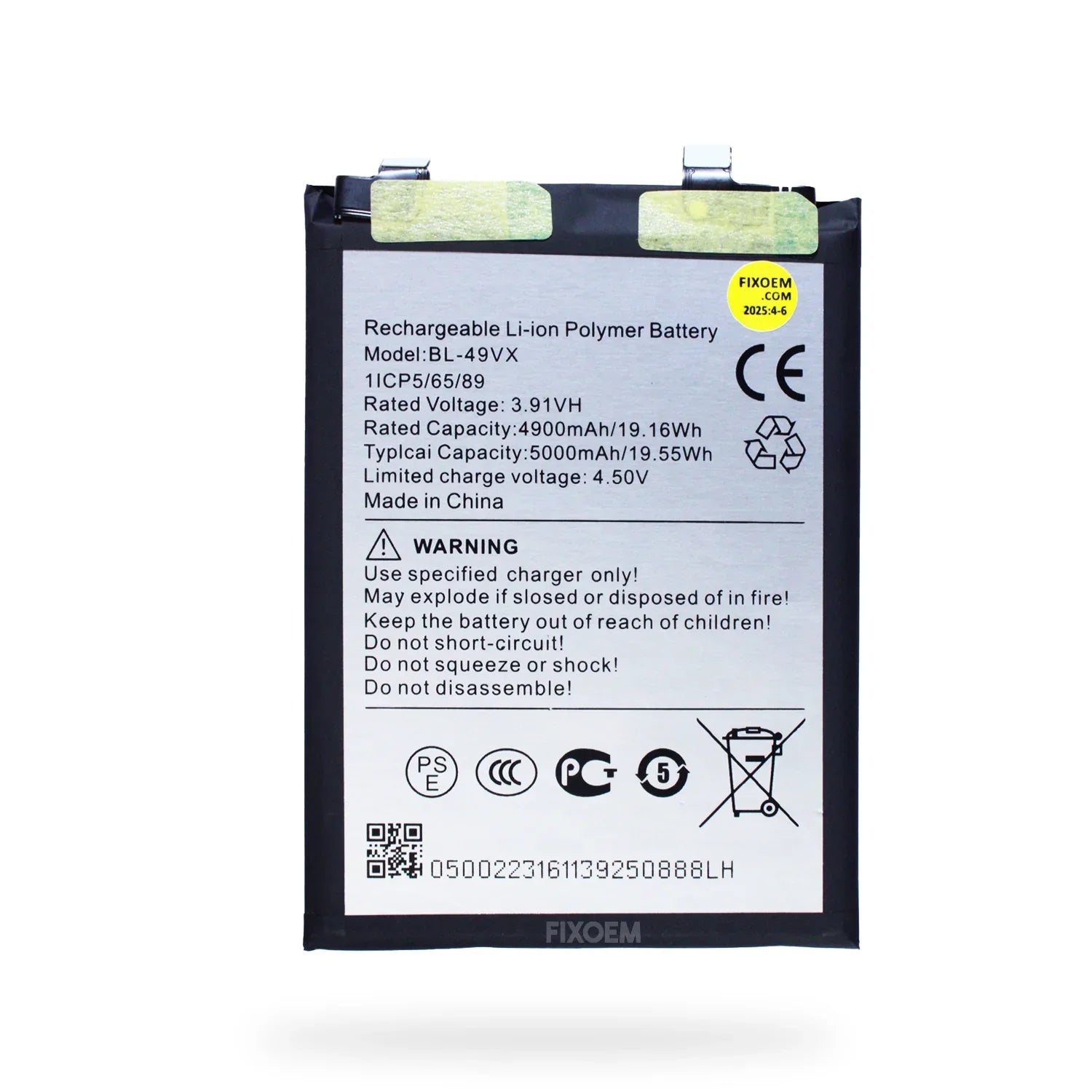 Bateria Infinix Note 40 Pro BL-49VX |+4,000 reseñas 4.9/5 | recibe en 2 días