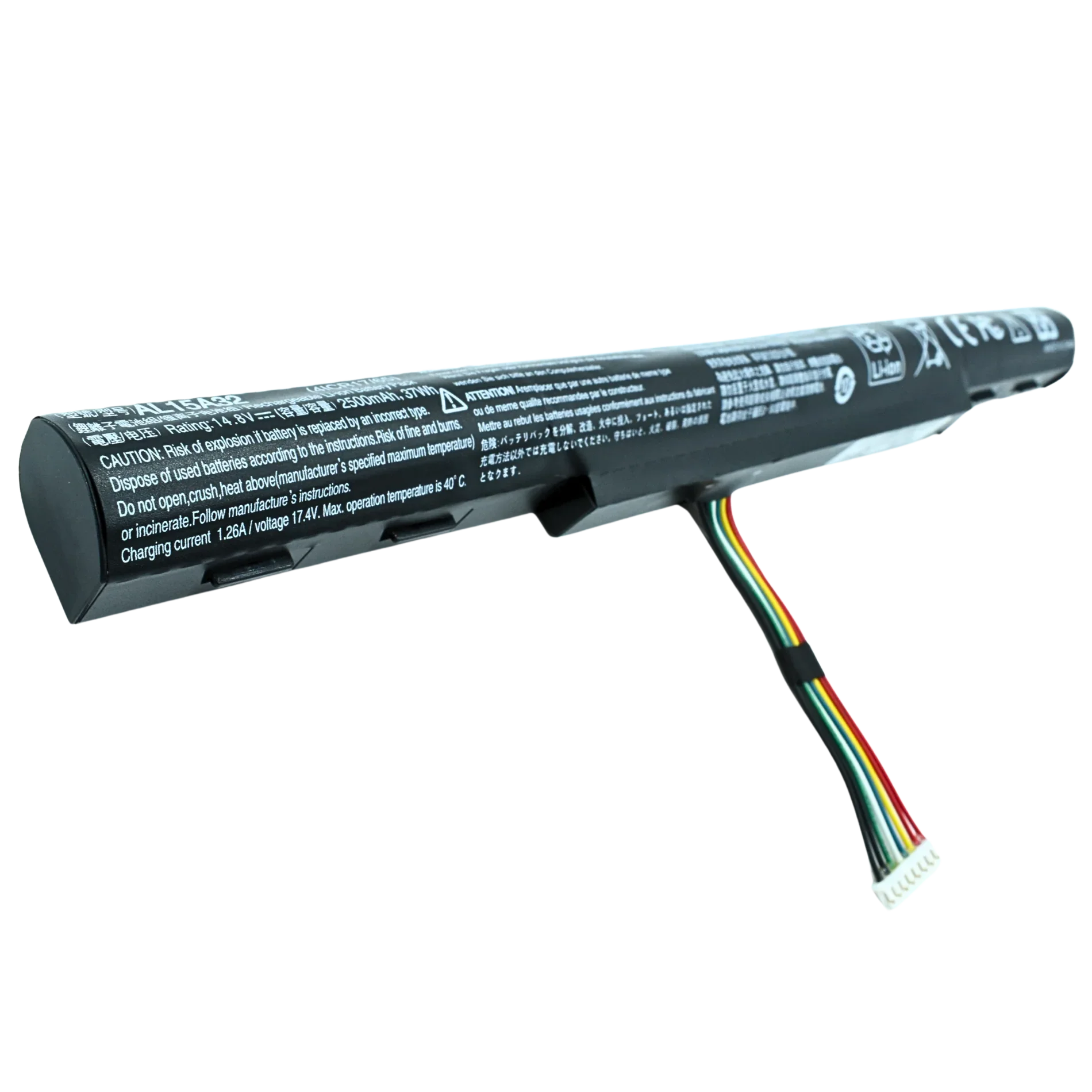 Bateria Interna (P) 14.8v Acer Aspire E5-422 E5-573 E5-573T E5-522 E722 AL15A32 AL15A32 (4ICR17/65) |+4,000 reseñas 4.9/5 | recibe en 2 días