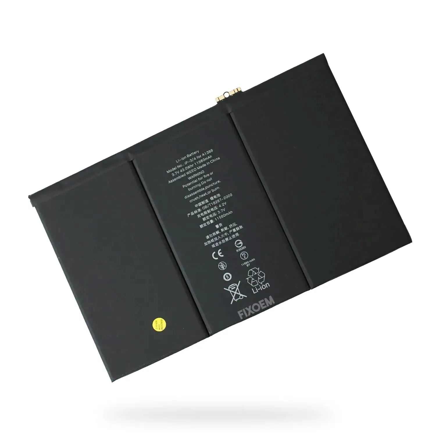 Bateria Ipad 3 A1389 / Ipad 4 A1430 |+4,000 reseñas 4.9/5 | recibe en 2 días