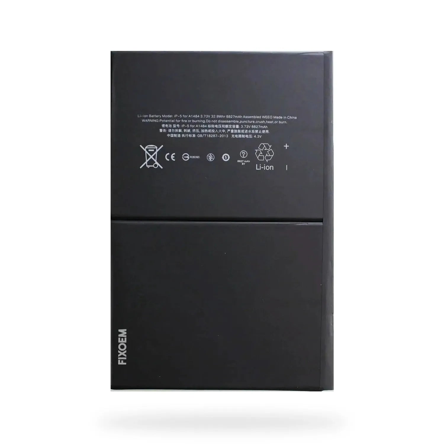 Bateria Ipad Air 1 / Ipad 5 2017 / Ipad 6 2018 / Ipad 7 2019 / Ipad 8 2020 / Ipad 9 2021 A1484 / A1474 / A1475 IP-5 |+4,000 reseñas 4.9/5 | recibe en 2 días