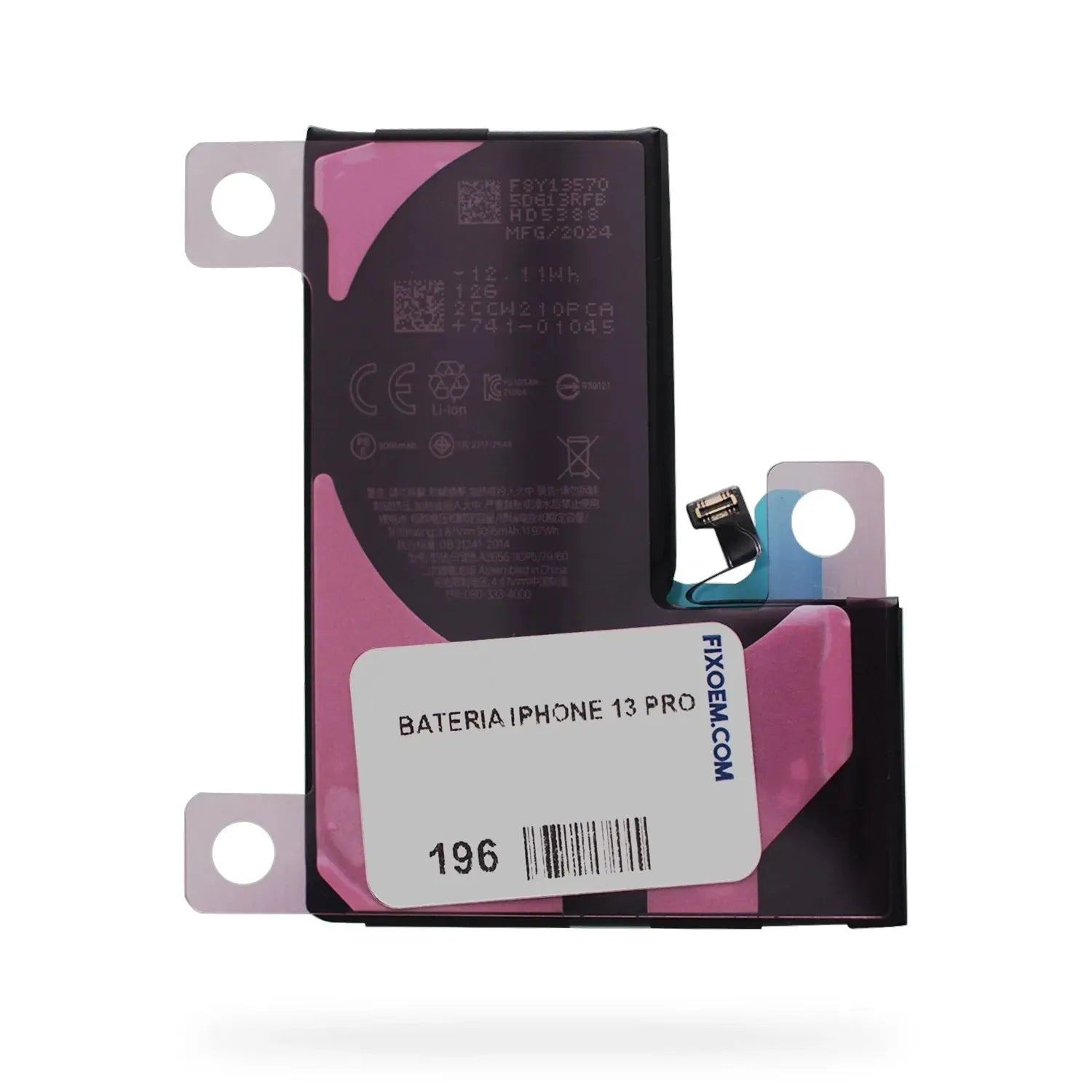 Bateria Iphone 13 Pro A2656 A2638 A2483 A2636 |+4,000 reseñas 4.9/5 | recibe en 2 días