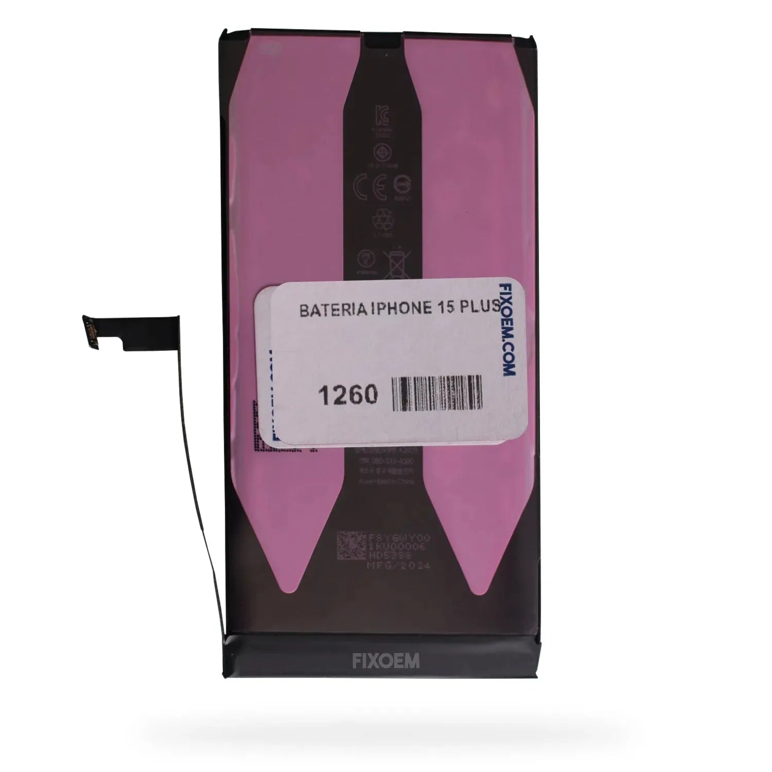 Bateria Iphone 15 Plus A3039 A2847 |+4,000 reseñas 4.9/5 | recibe en 2 días