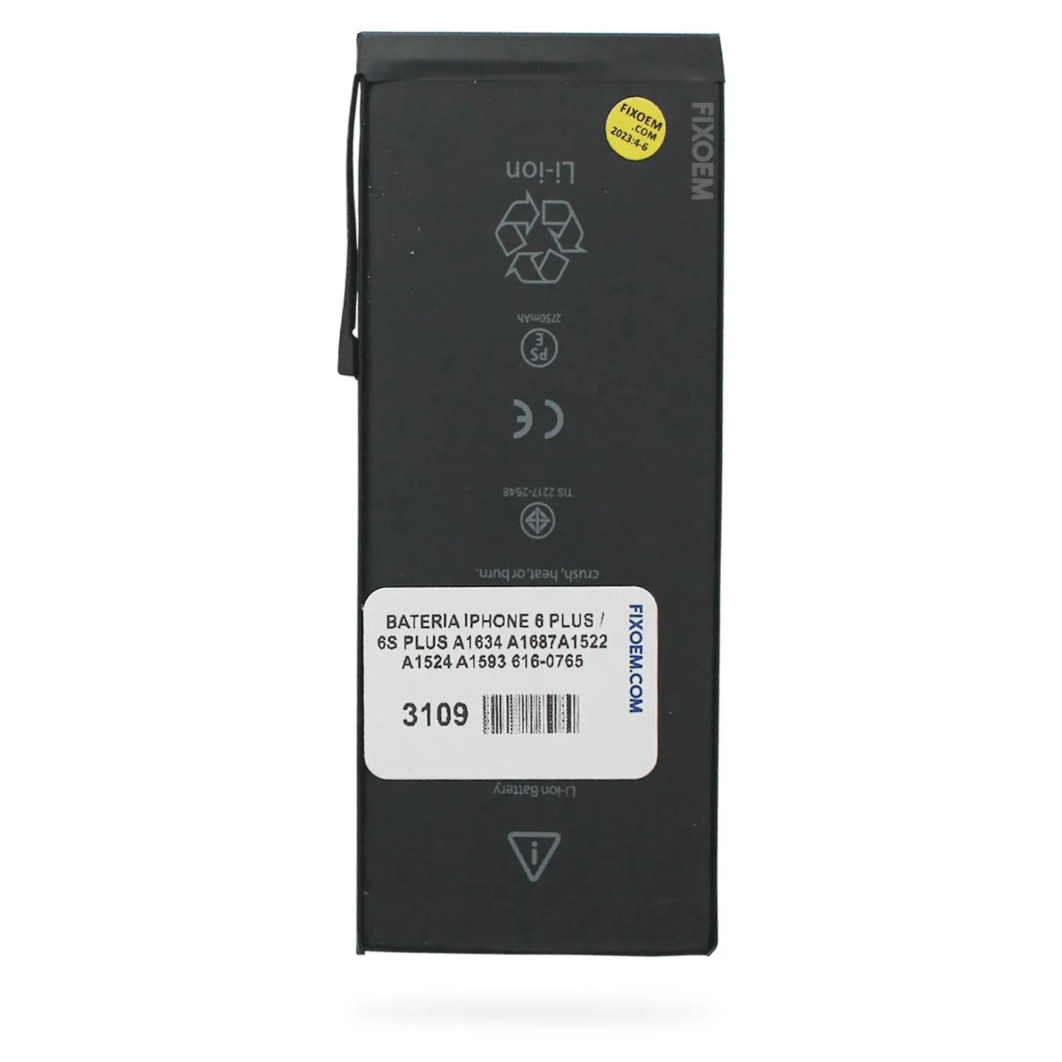 Bateria Iphone 6 Plus / 6S Plus A1634 A1687A1522 A1524 A1593 616-0765 |+4,000 reseñas 4.9/5 | recibe en 2 días