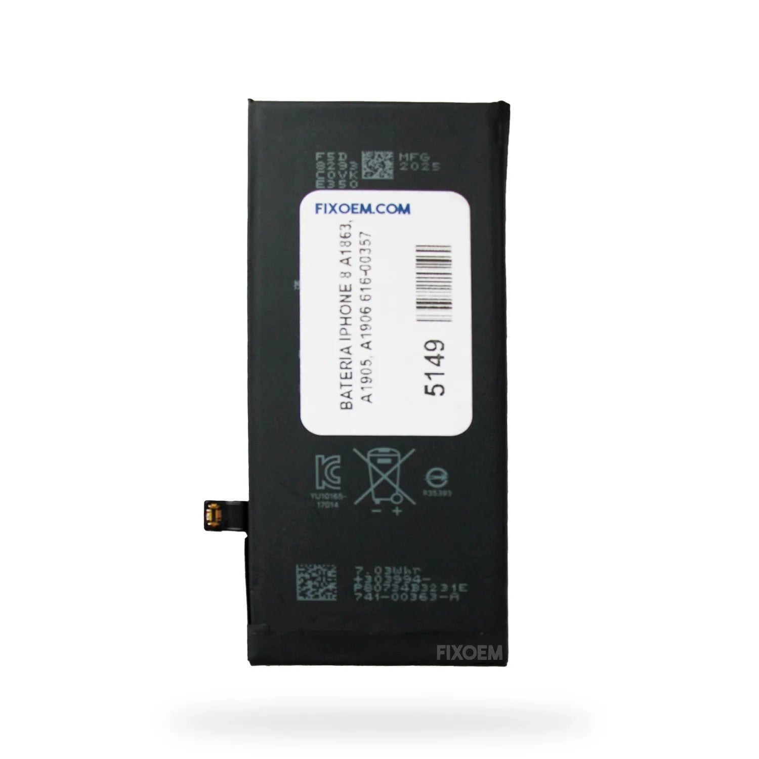 Bateria Iphone 8 A1863, A1905, A1906 616-00357 |+4,000 reseñas 4.9/5 | recibe en 2 días