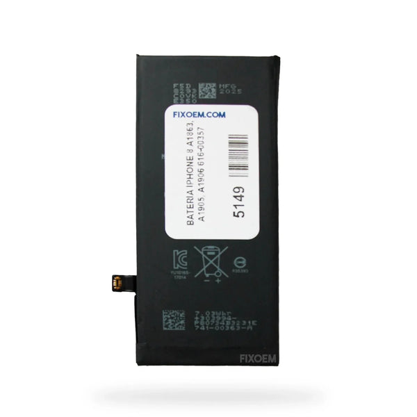 Bateria Iphone 8 A1863, A1905, A1906 616-00357 |+5,000 reseñas 4.9/5 | recibe express 2 días
