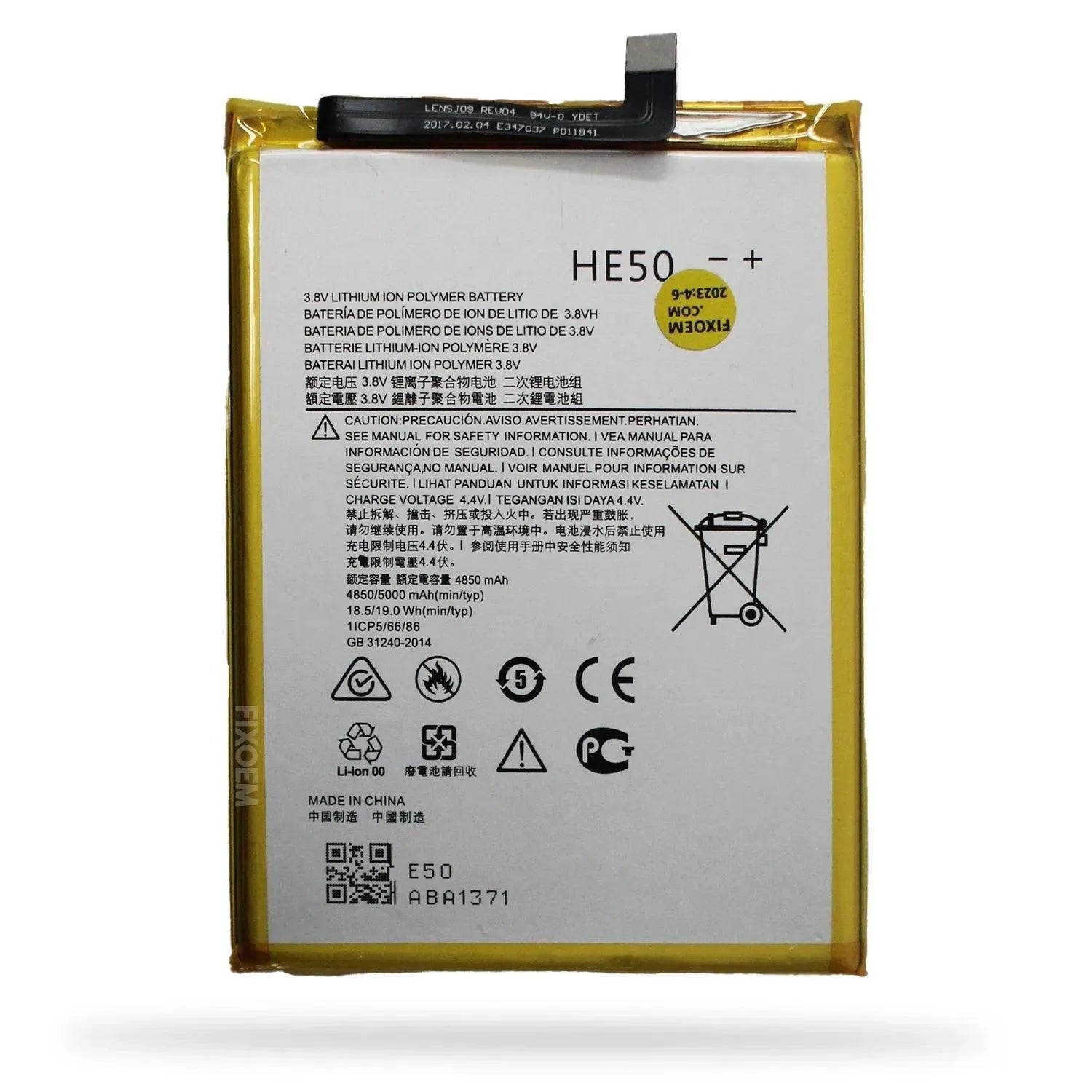 Bateria Moto E4 Plus / E5 Plus Xt1772 Xt1924 He50 |+4,000 reseñas 4.9/5 | recibe en 2 días