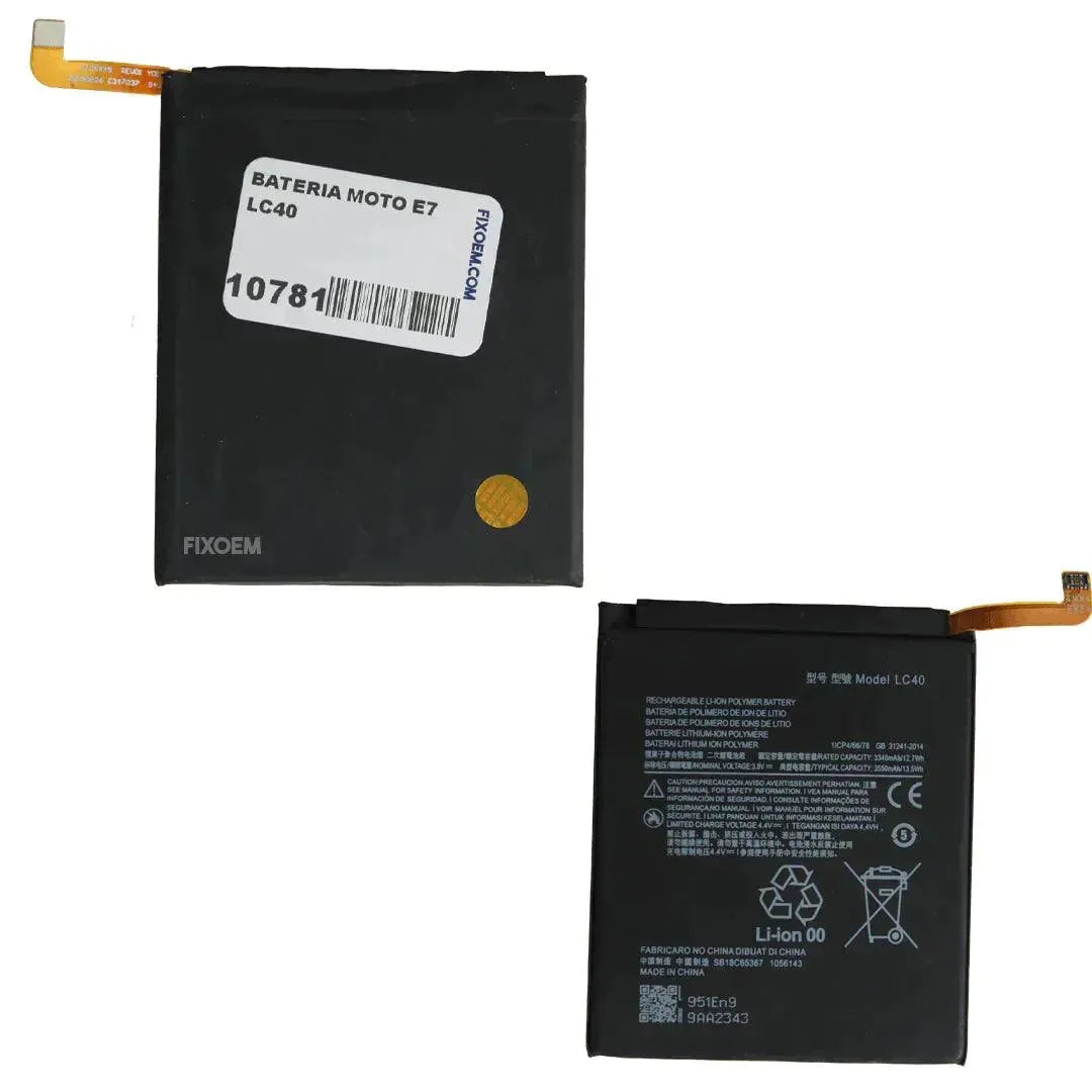 Bateria Moto E7 / Moto E7 2020 / E 2020 Xt2095-2 Xt2052-1, Xt2052-2, Xt2052-5 Lc40 |+4,000 reseñas 4.9/5 | recibe en 2 días