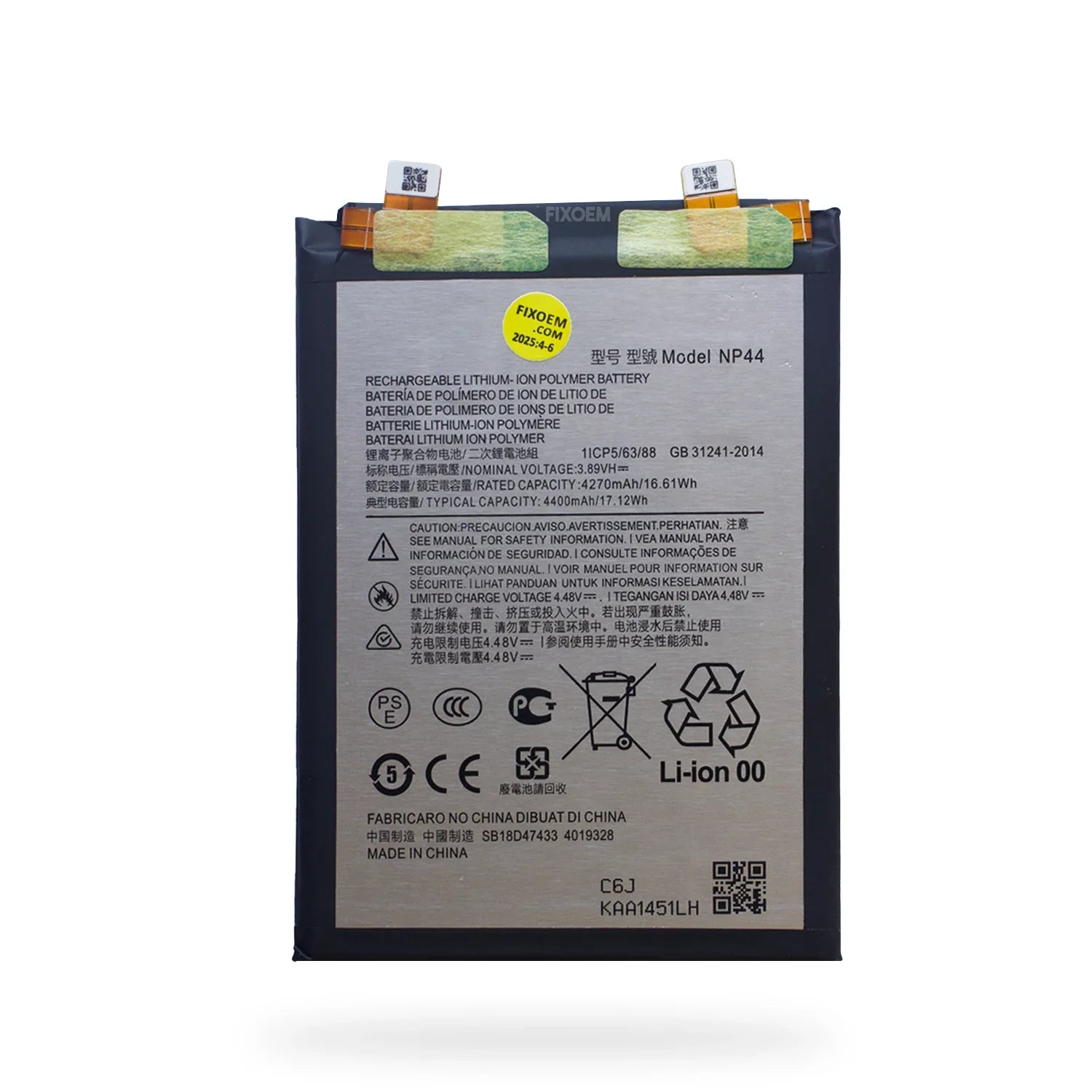 Bateria Moto Edge 30 Fusion / Edge 40 Np44 |+4,000 reseñas 4.9/5 | recibe en 2 días