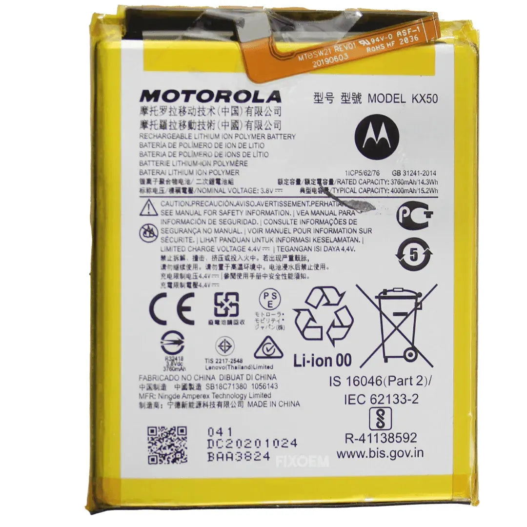 Bateria Moto G Stylus 2021 / G Pro / G Stylus Xt2115-1 -2 -3 Xt2043-7 -4 KX50 |+4,000 reseñas 4.9/5 | recibe en 2 días