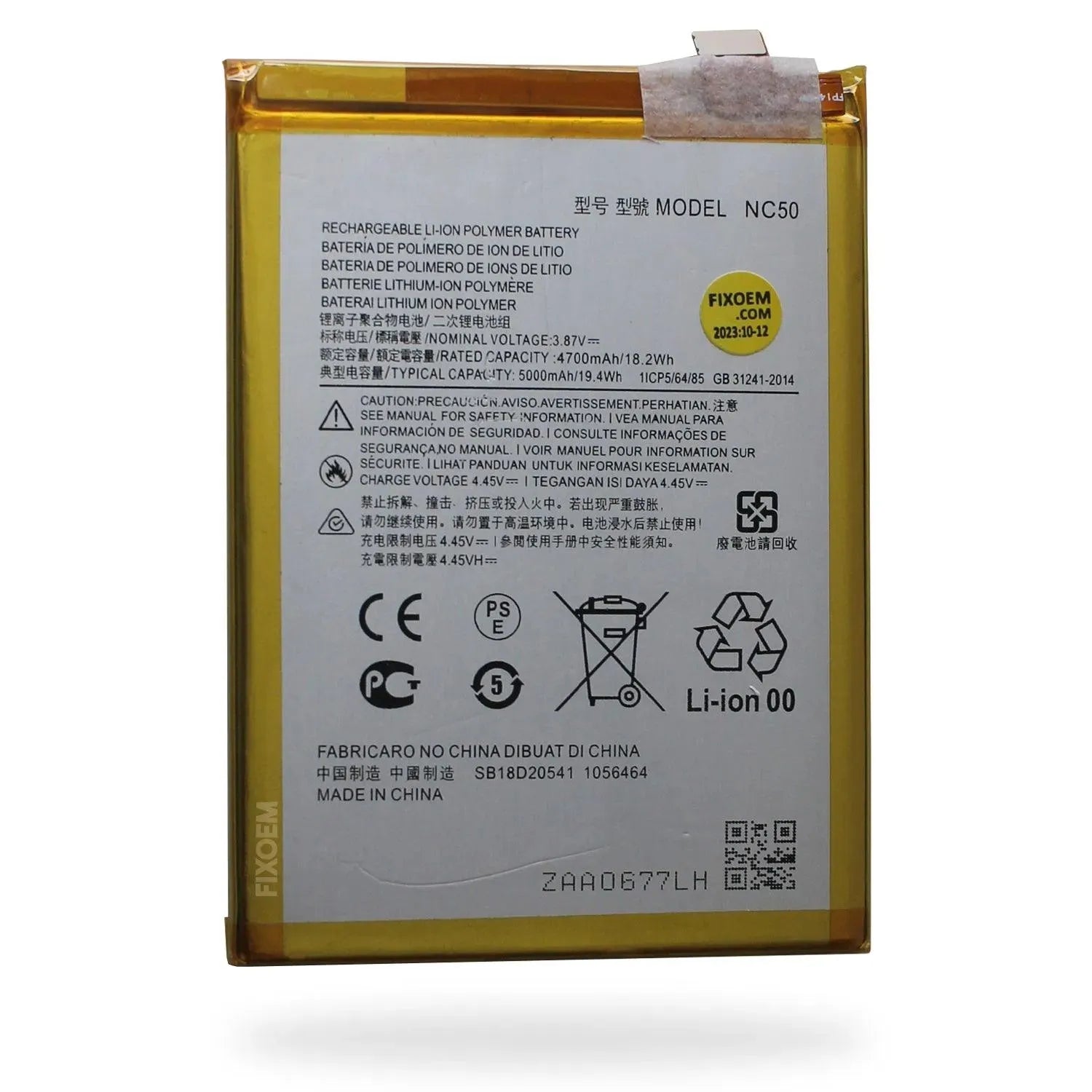 Bateria Moto G41 Xt2167-2 / Moto G32 XT2235 NC50 |+4,000 reseñas 4.9/5 | recibe en 2 días