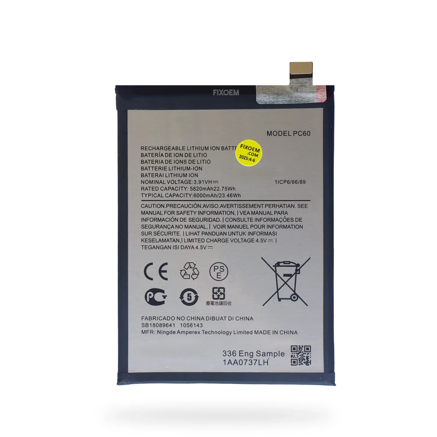 Bateria Moto G54 / G24 Power Pc60 |+4,000 reseñas 4.9/5 | recibe en 2 días