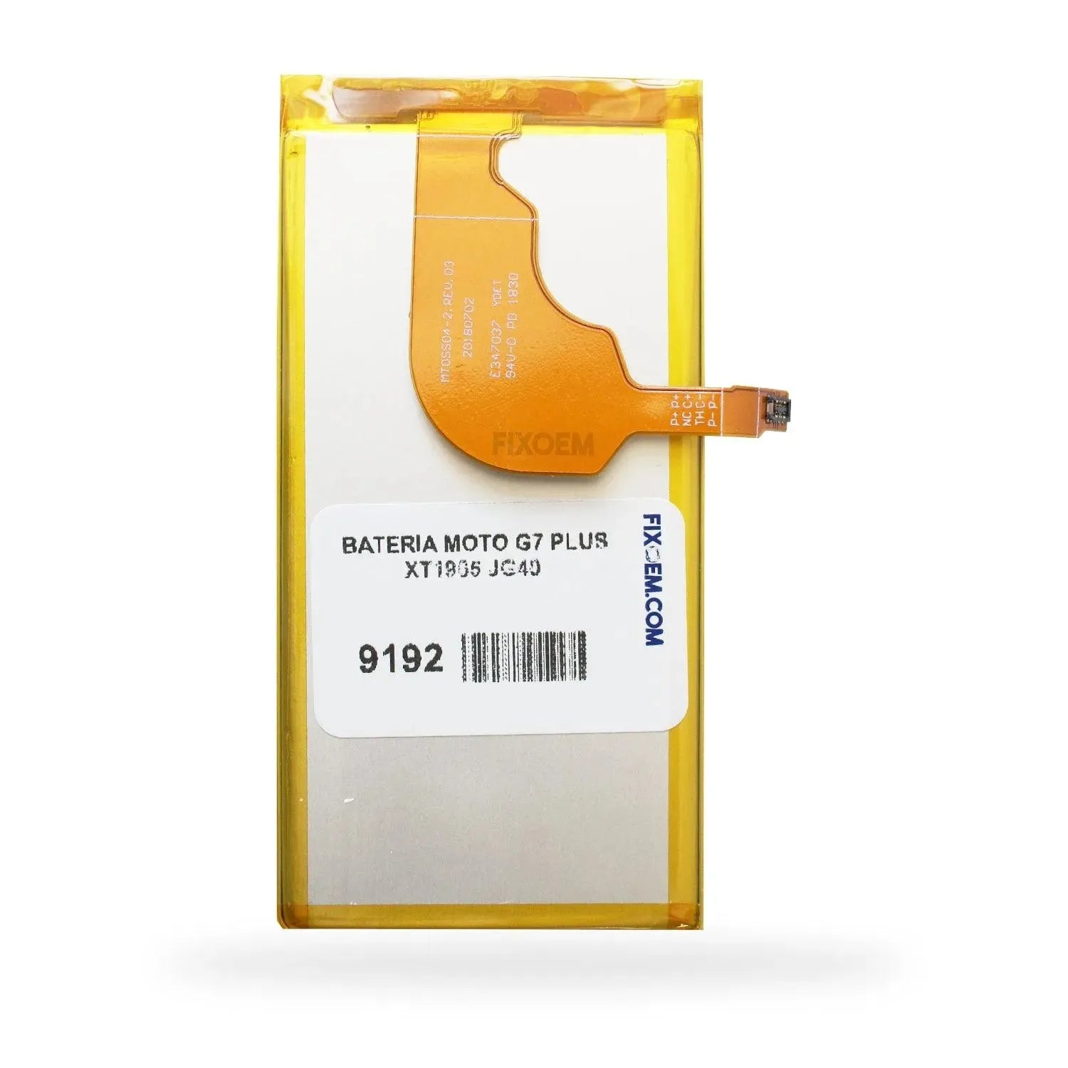 Bateria Moto G7 Plus Xt1965 Jg40 |+4,000 reseñas 4.9/5 | recibe en 2 días