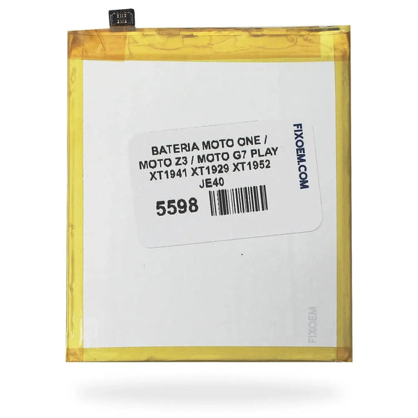 Bateria Moto One / Moto Z3 / Moto G7 Play Xt1941 Xt1929 Xt1952 Je40 |+5,000 reseñas 4.9/5 | recibe express 2 días