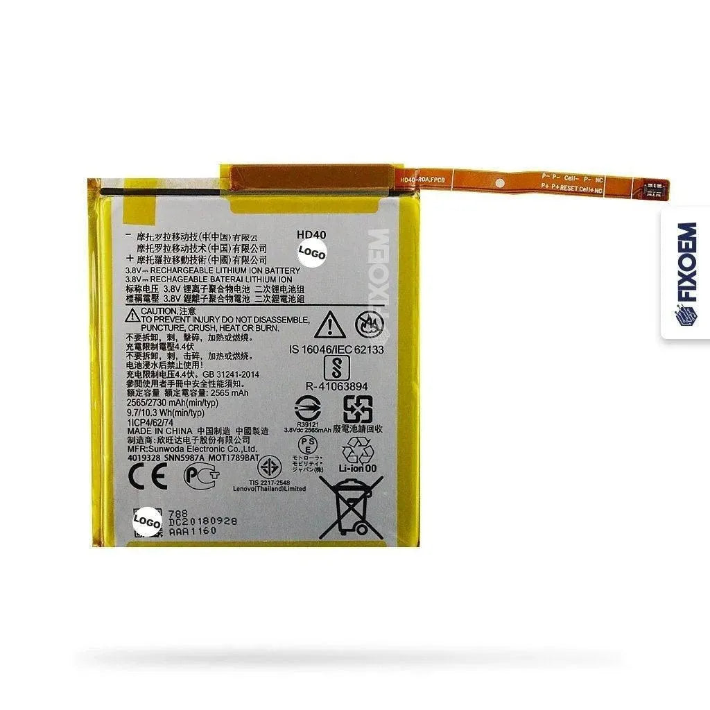 Bateria Moto Z2 Force Xt1789 Hd40. |+4,000 reseñas 4.9/5 | recibe en 2 días