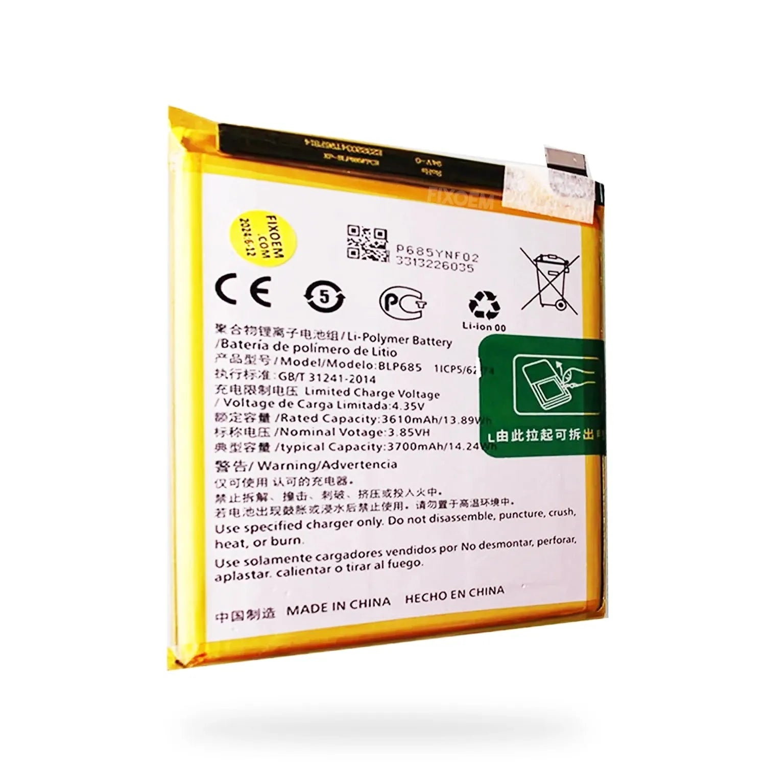 Bateria Oneplus 6T / Oneplus 7 Blp685 |+4,000 reseñas 4.9/5 | recibe en 2 días