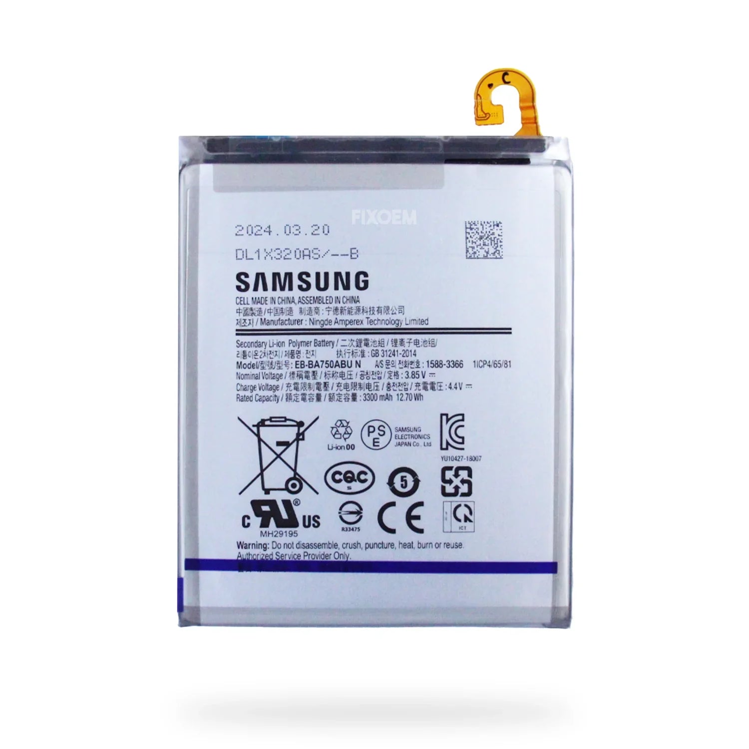 Batería Samsun Original A10 / M10 Eb-ba750abu |+4,000 reseñas 4.9/5 | recibe en 2 días