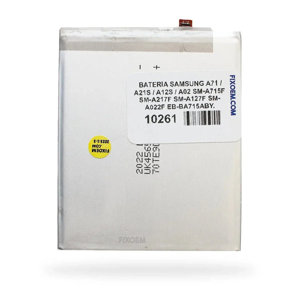 Bateria Samsung A71 4G Sm-A715f / EB-BA715ABY |+5,000 reseñas 4.9/5 | recibe express 2 días
