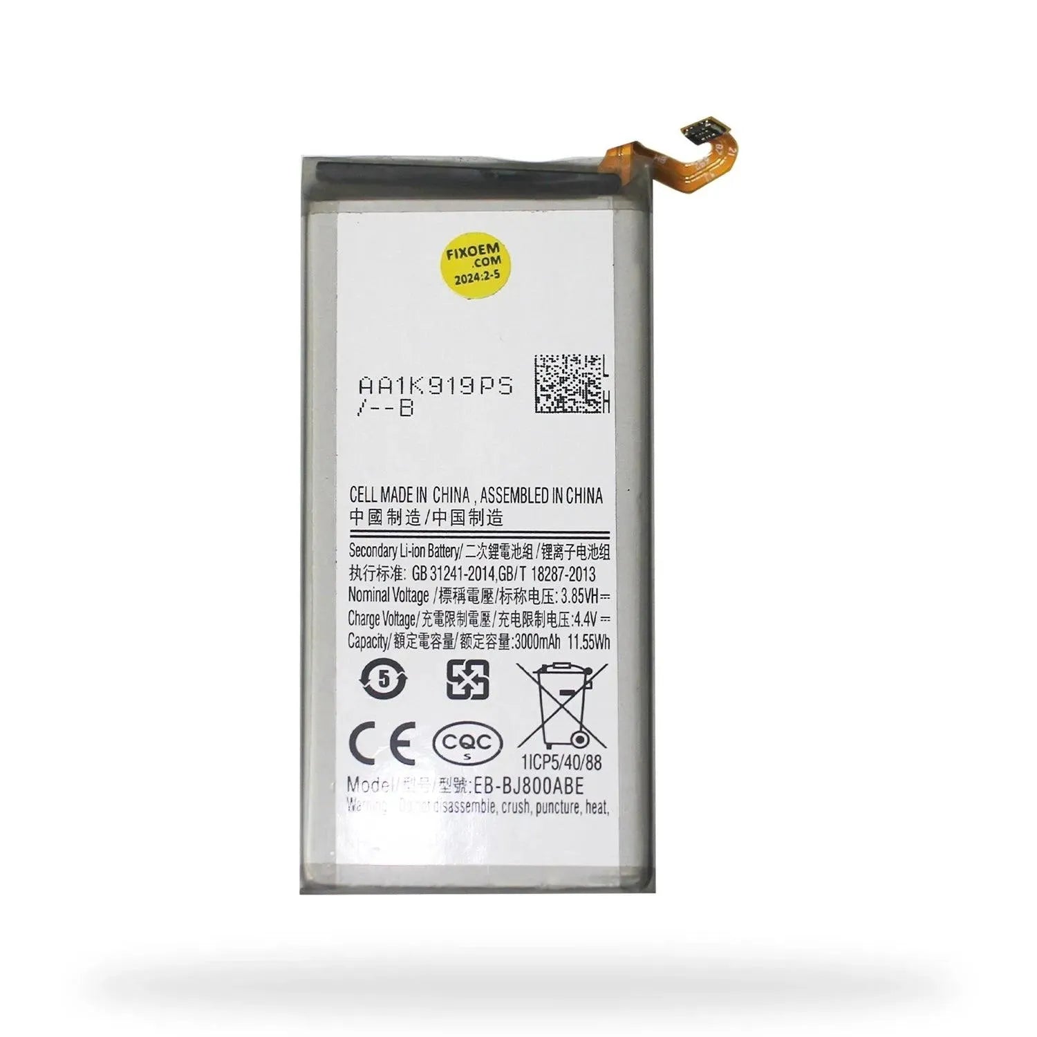 Bateria Samsung J6 Sm-J600 / J8 Sm-J800 EB-BJ800ABE |+4,000 reseñas 4.9/5 | recibe en 2 días