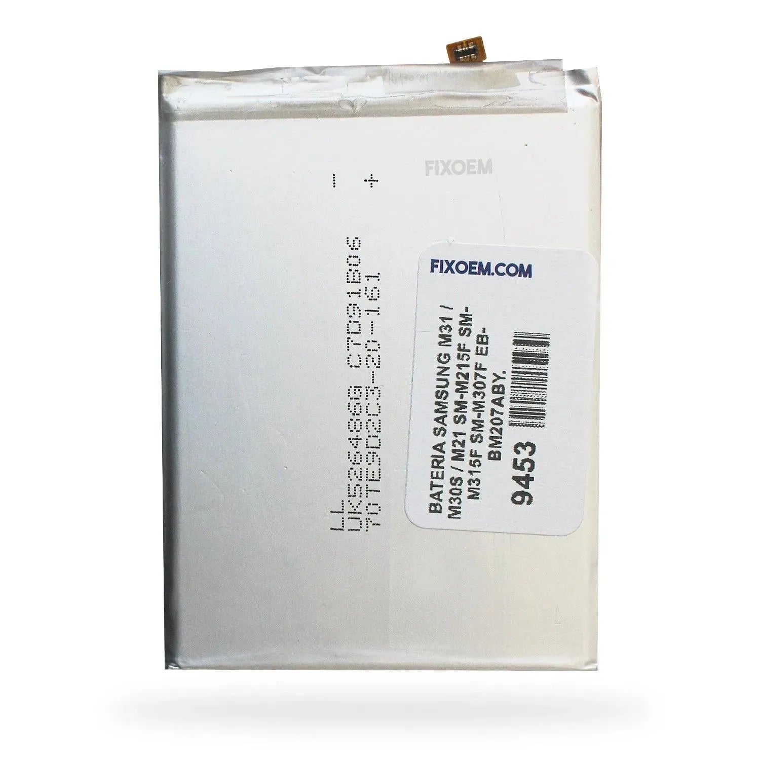 Bateria Samsung M31 / M30S / M21 Sm-M215F Sm-M315F Sm-M307F Eb-Bm207Aby. |+4,000 reseñas 4.9/5 | recibe en 2 días