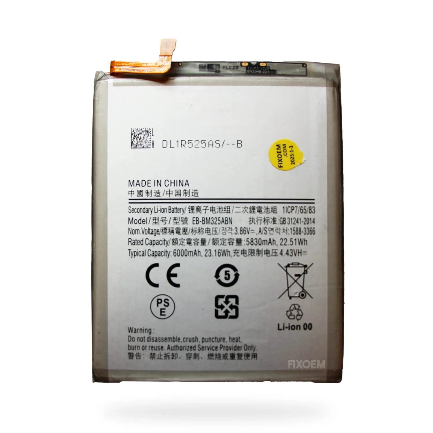 Bateria Samsung M32 Sm-m325f Eb-bm325abn |+4,000 reseñas 4.9/5 | recibe en 2 días