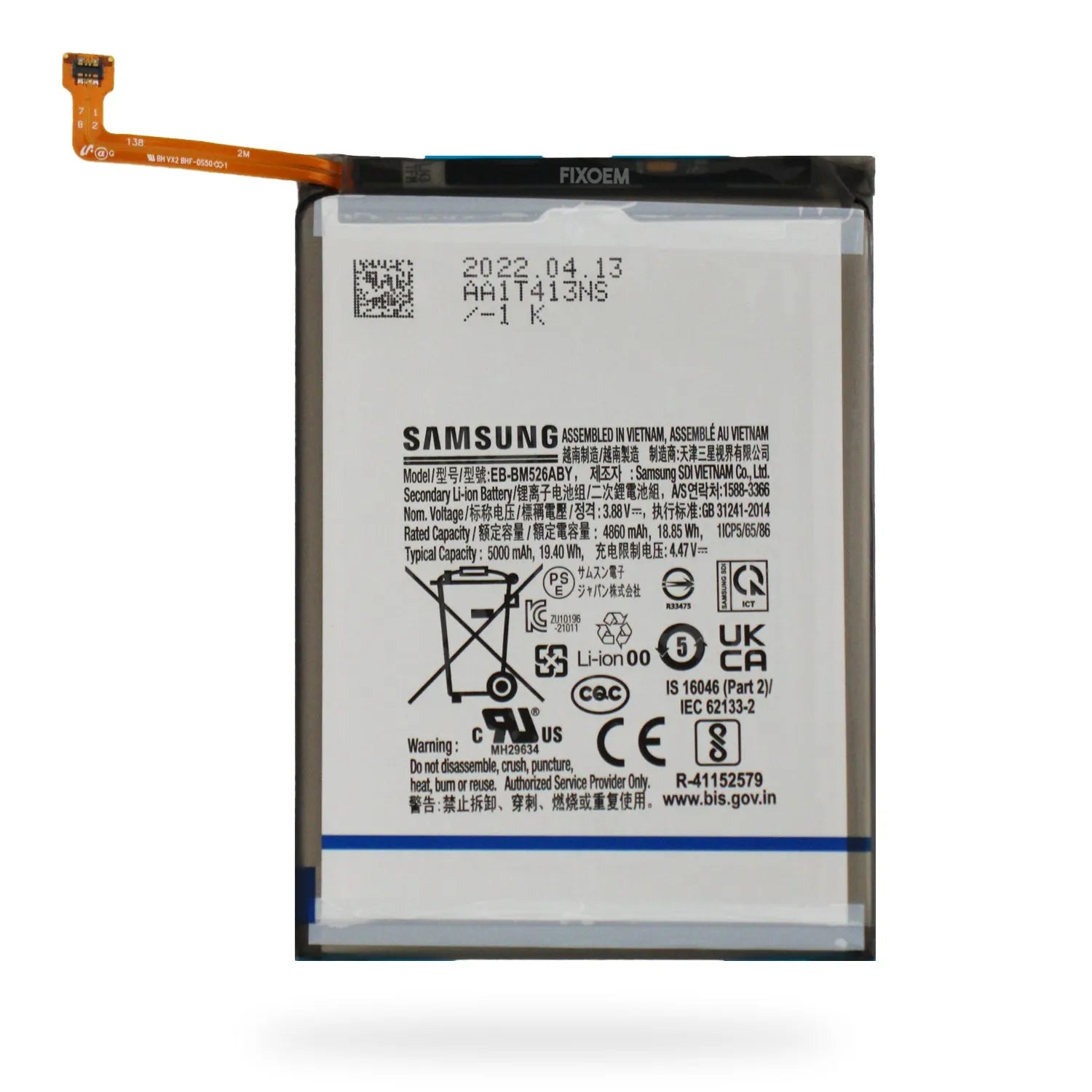 Bateria Samsung Original A23 4G A235F / M23 / M33 / M53 5G / M52 Eb-Bm526Aby |+4,000 reseñas 4.9/5 | recibe en 2 días
