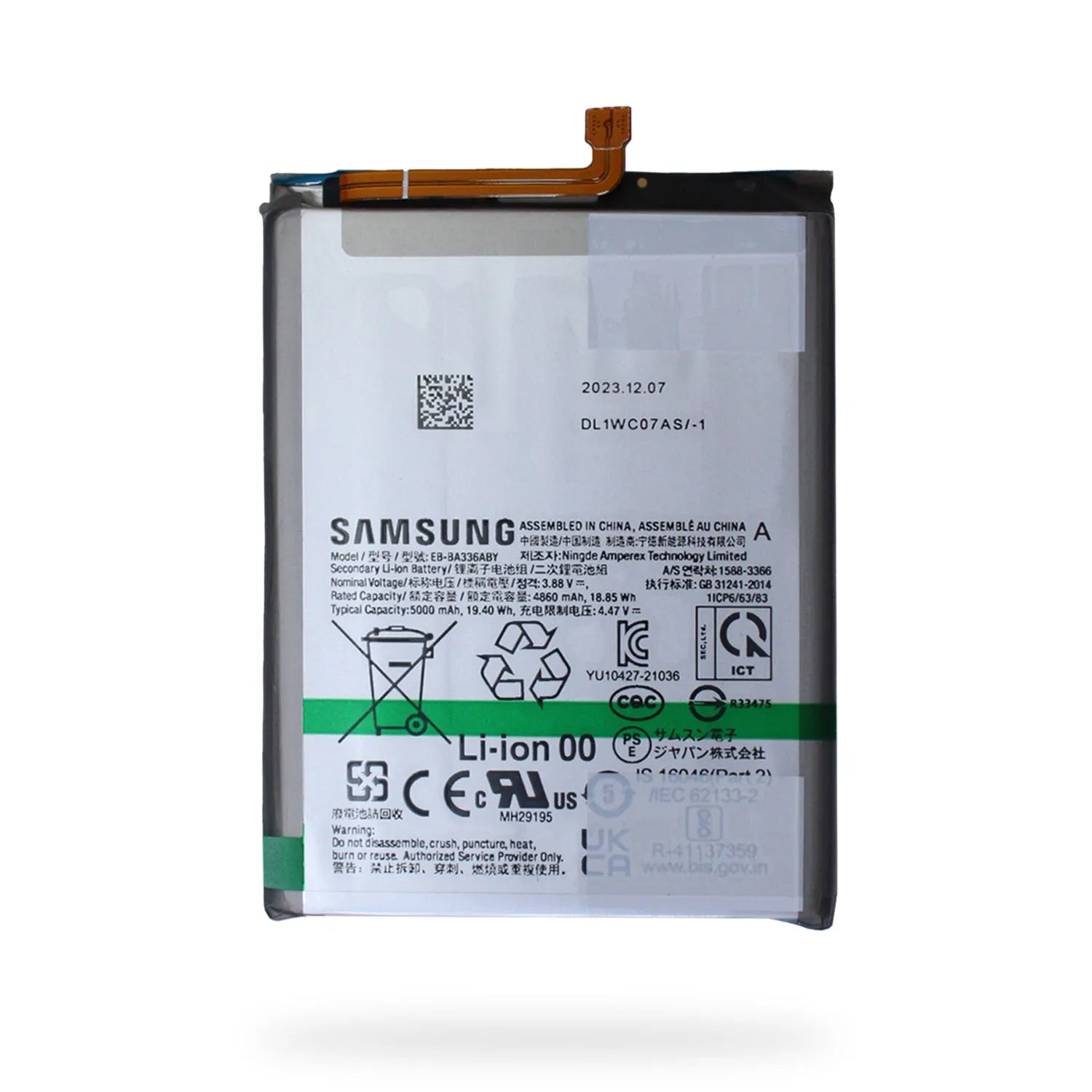 Bateria Samsung Original A53 5G Sm-A536B Eb-Ba336Aby |+4,000 reseñas 4.9/5 | recibe en 2 días