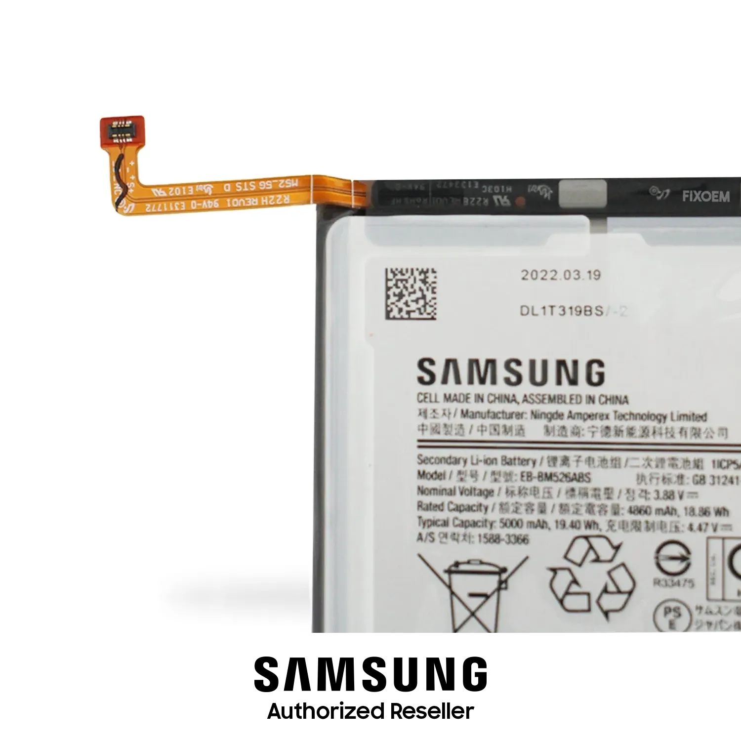 Bateria Samsung Original A73 5G A736b Eb-Bm526Abs |+4,000 reseñas 4.9/5 | recibe en 2 días