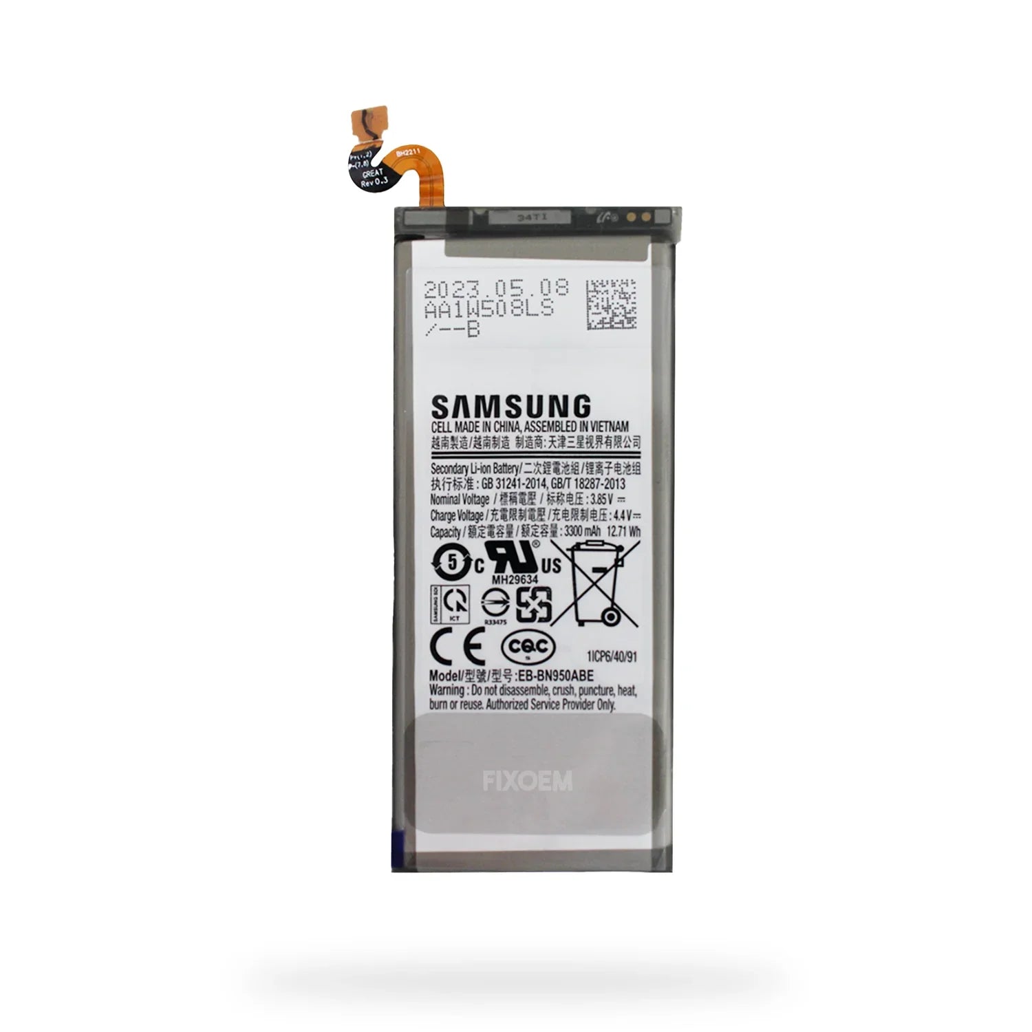 Bateria Samsung Original Note 8 N950 Eb-bn950abe |+4,000 reseñas 4.9/5 | recibe en 2 días