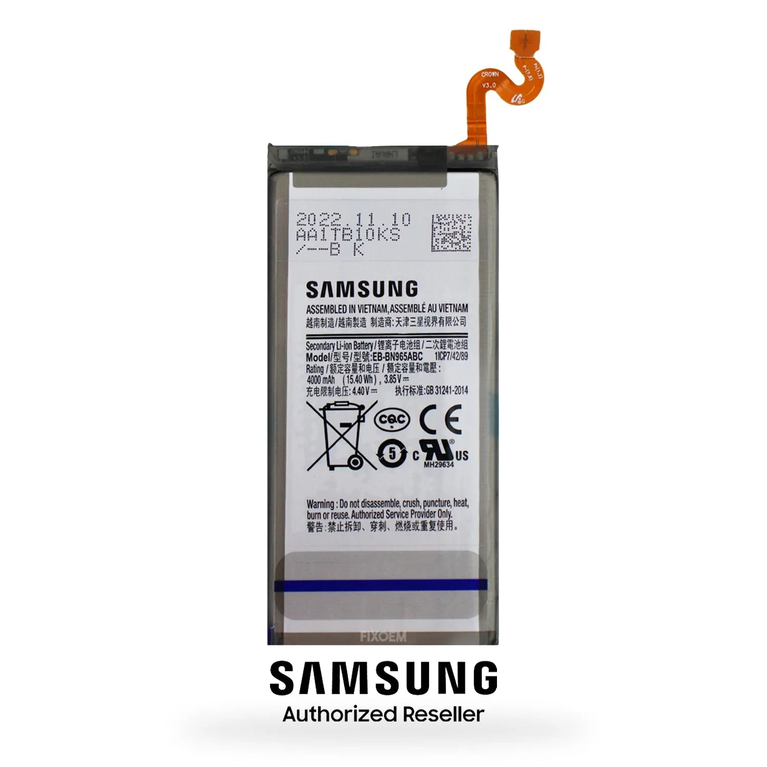 Bateria Samsung Original Note 9 N960 Eb-Bn965Abu / Eb-Bn965abc |+4,000 reseñas 4.9/5 | recibe en 2 días