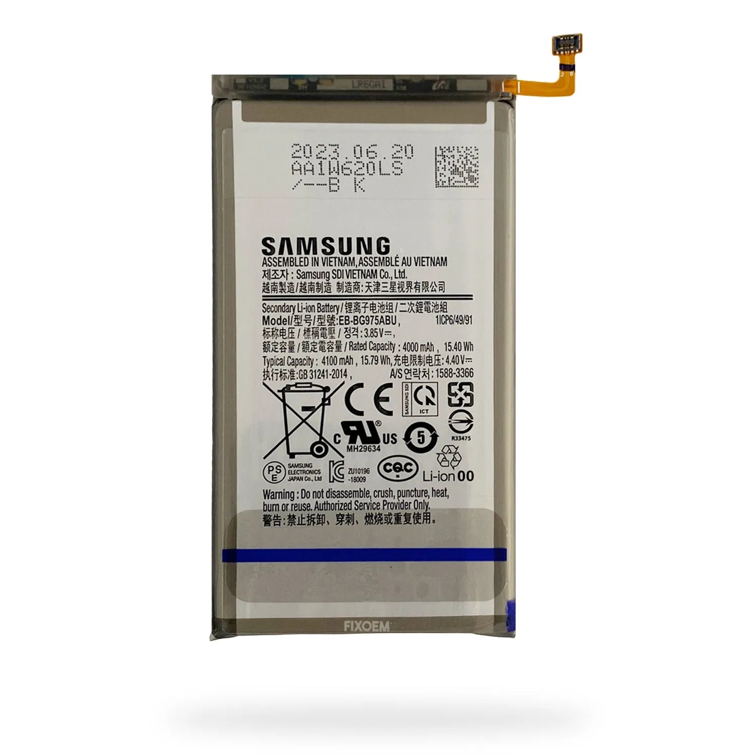Bateria Samsung Original S10 Plus G975 Eb-Bg975Abu |+4,000 reseñas 4.9/5 | recibe en 2 días
