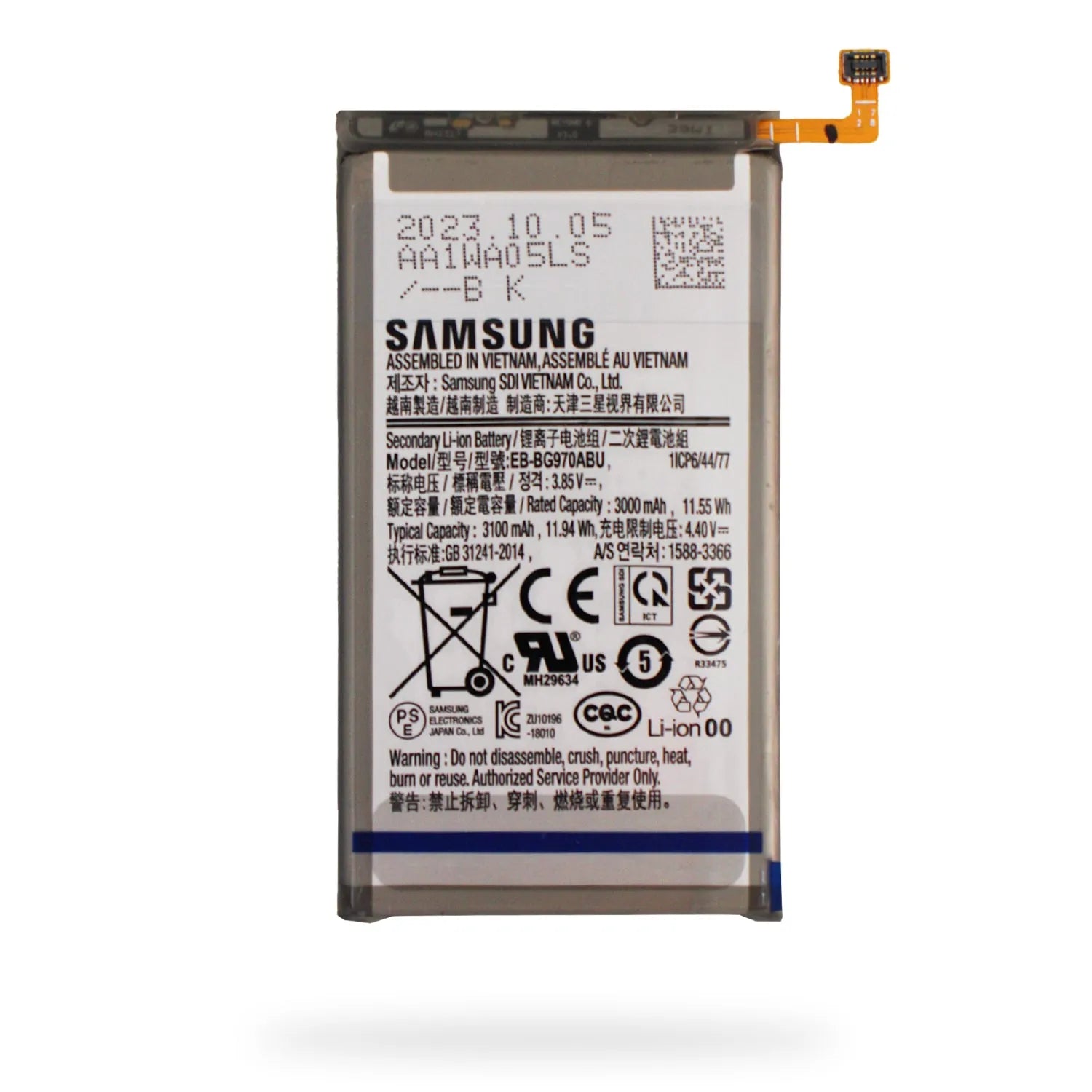 Bateria Samsung Original S10E G970 Eb-bg970abu |+4,000 reseñas 4.9/5 | recibe en 2 días
