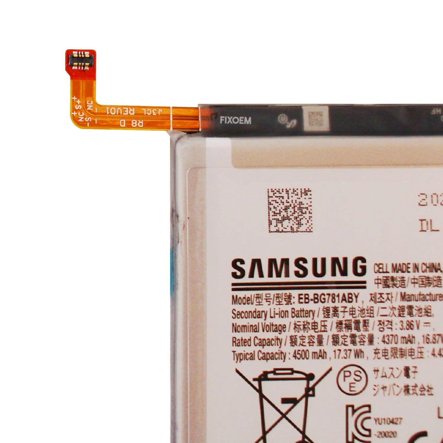 Bateria Samsung Original S20 Fe/A52 Eb-Bg781Aby |+4,000 reseñas 4.9/5 | recibe en 2 días