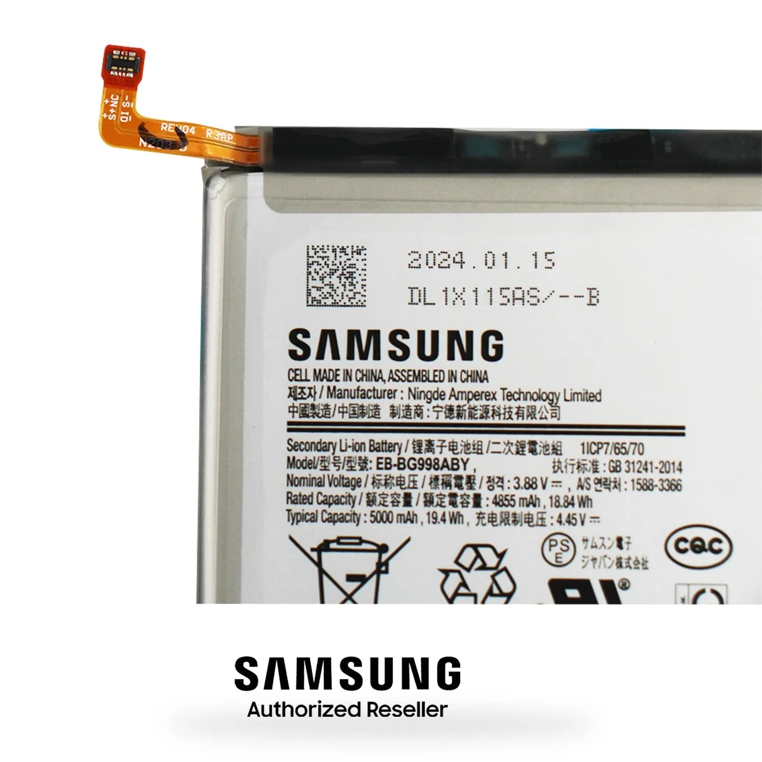 Bateria Samsung Original S21 Ultra 5G G998 Eb-bg998aby |+4,000 reseñas 4.9/5 | recibe en 2 días