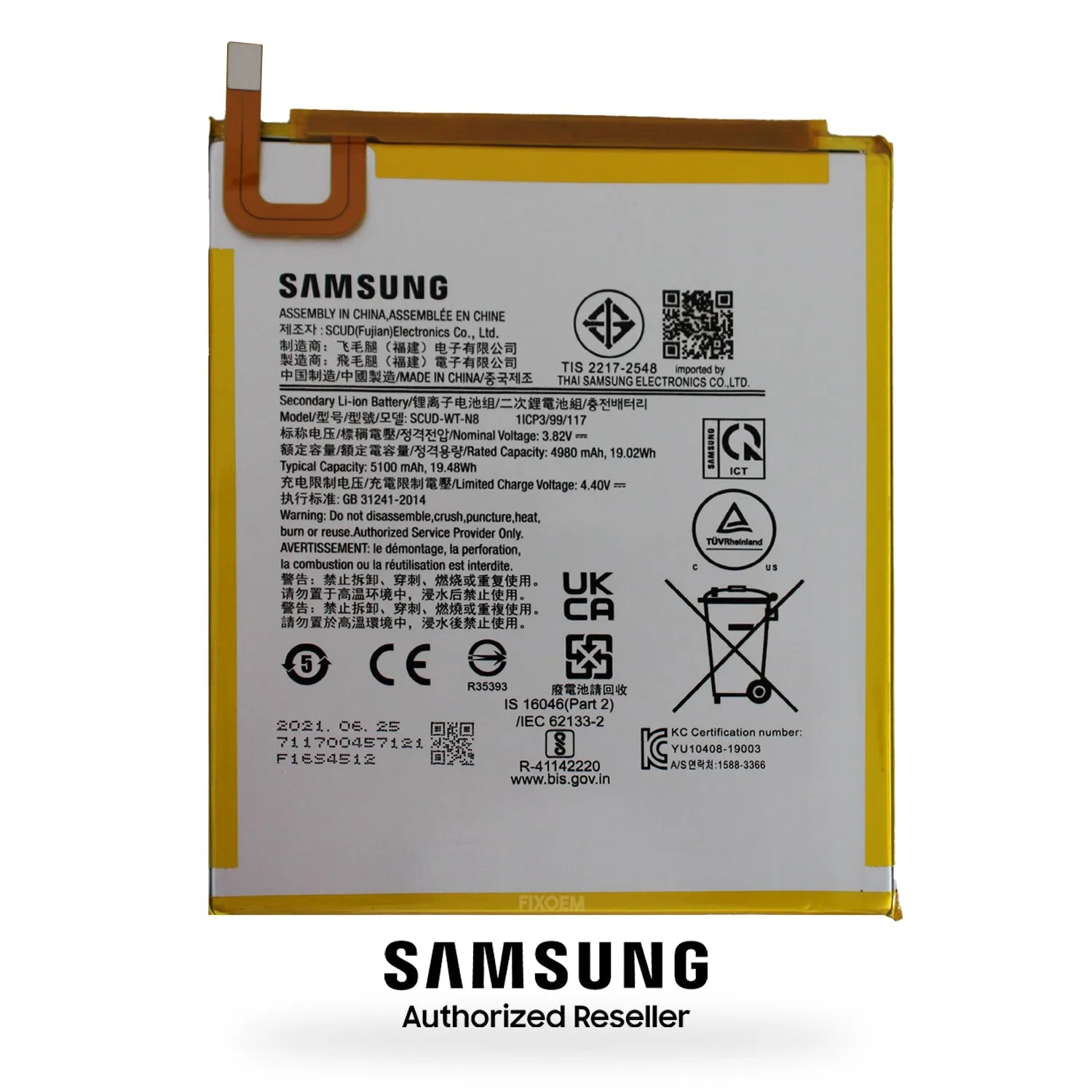 Bateria Samsung Original Tab A8 T290 SCUD-WT-N8 |+4,000 reseñas 4.9/5 | recibe en 2 días