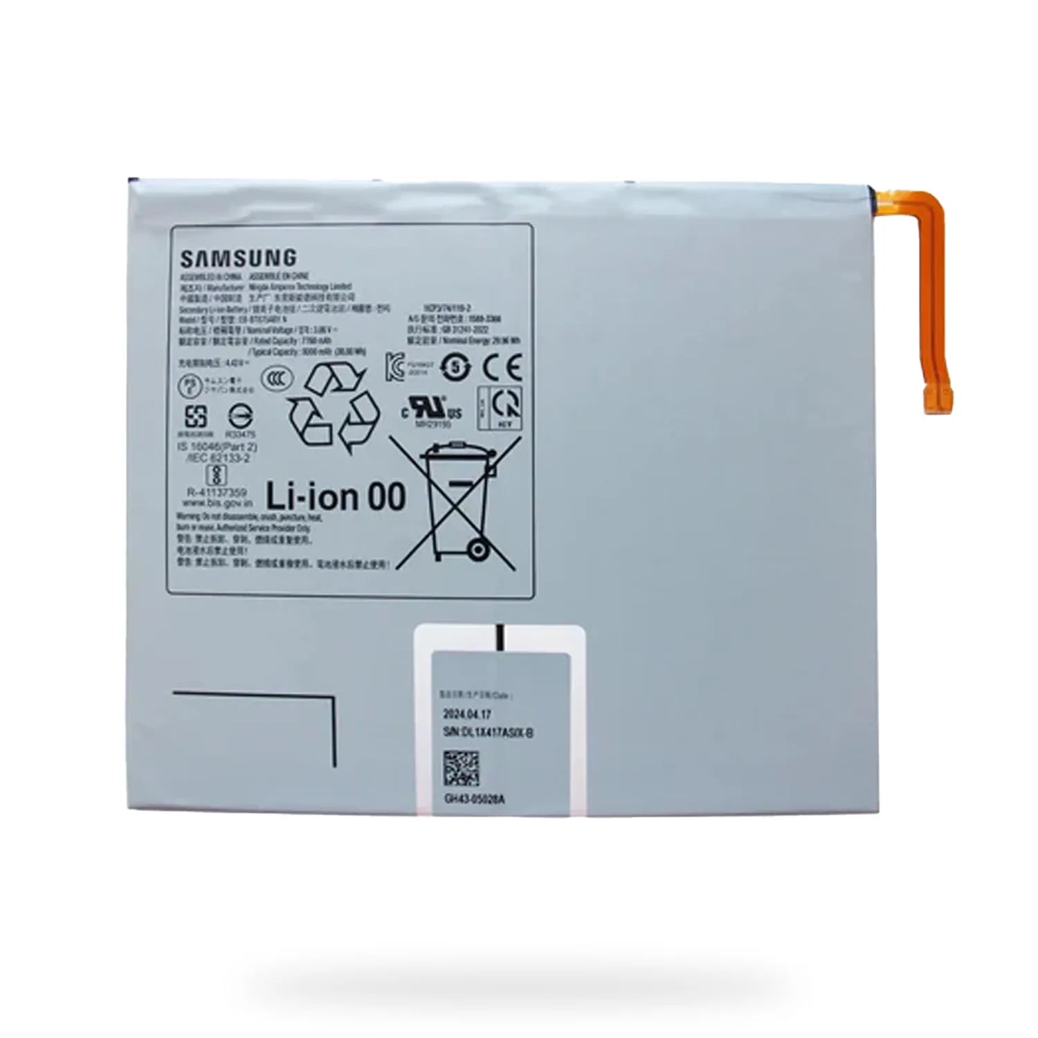 Bateria Samsung Original Tab S7 T870 EB-BT875ABY |+4,000 reseñas 4.9/5 | recibe en 2 días