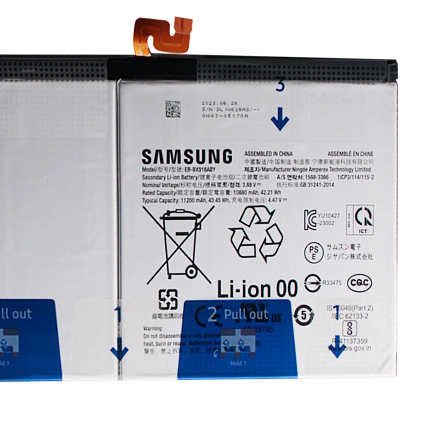 Bateria Samsung Original Tab S9 Ultra Eb-Bx916Aby |+4,000 reseñas 4.9/5 | recibe en 2 días