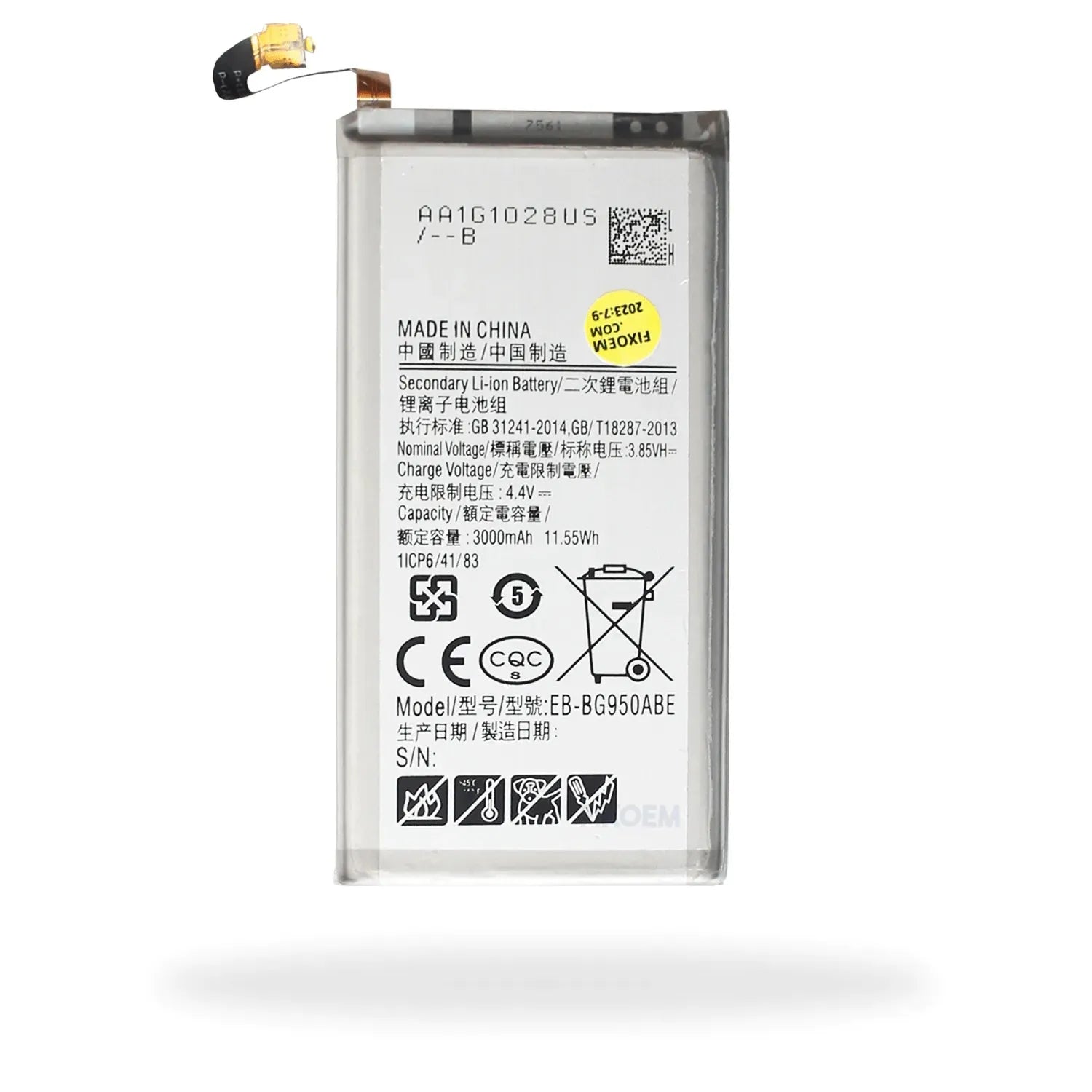 Bateria Samsung S8 Sm-G950F Eb-Bg950Aba. |+4,000 reseñas 4.9/5 | recibe en 2 días
