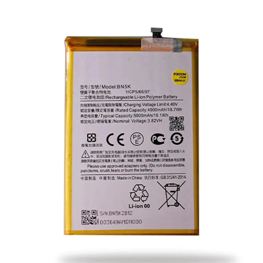 Bateria Xiaomi Redmi 12C / Poco C55 BN5K |+4,000 reseñas 4.9/5 | recibe en 2 días