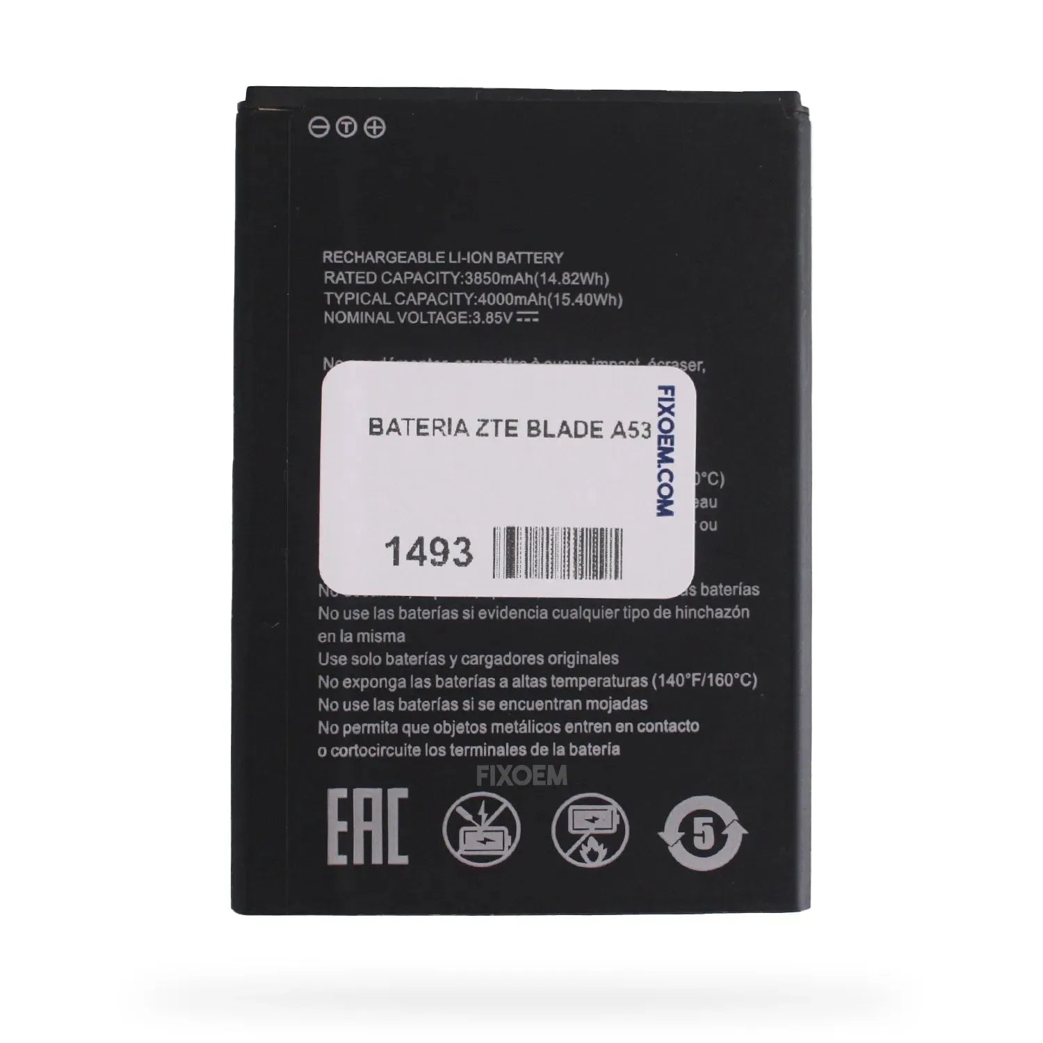 Bateria Zte Blade A53 E6539B |+4,000 reseñas 4.9/5 | recibe en 2 días