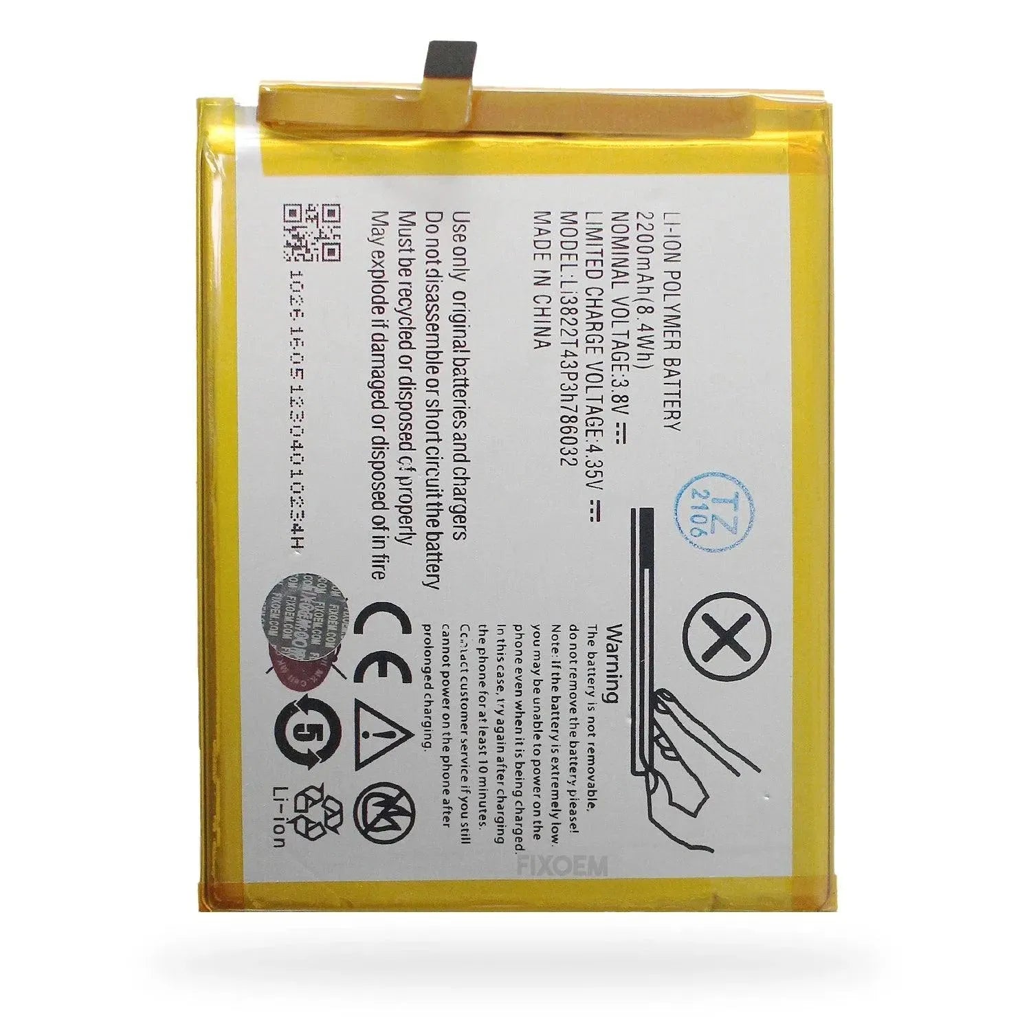 Bateria Zte V6/ D6 T660 Li3822T43P3H786032 |+4,000 reseñas 4.9/5 | recibe en 2 días