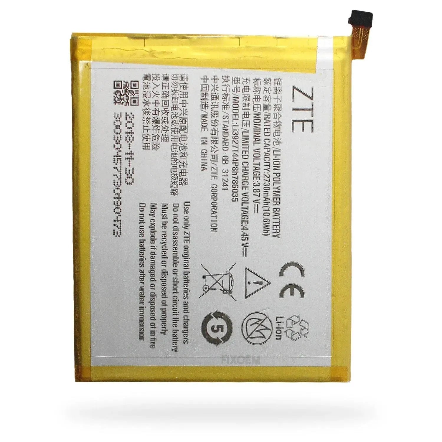 Bateria Zte V8 Bv0800 Li3927T44P8H786035. |+4,000 reseñas 4.9/5 | recibe en 2 días