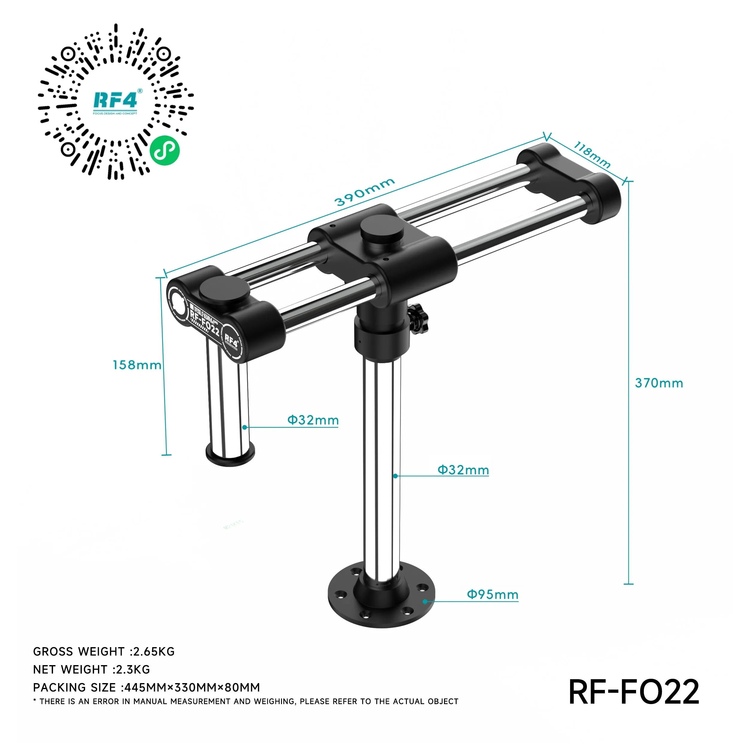 Brazo Base Microscopio Rf4 Rf-Fo22 |+4,000 reseñas 4.9/5 | recibe en 2 días