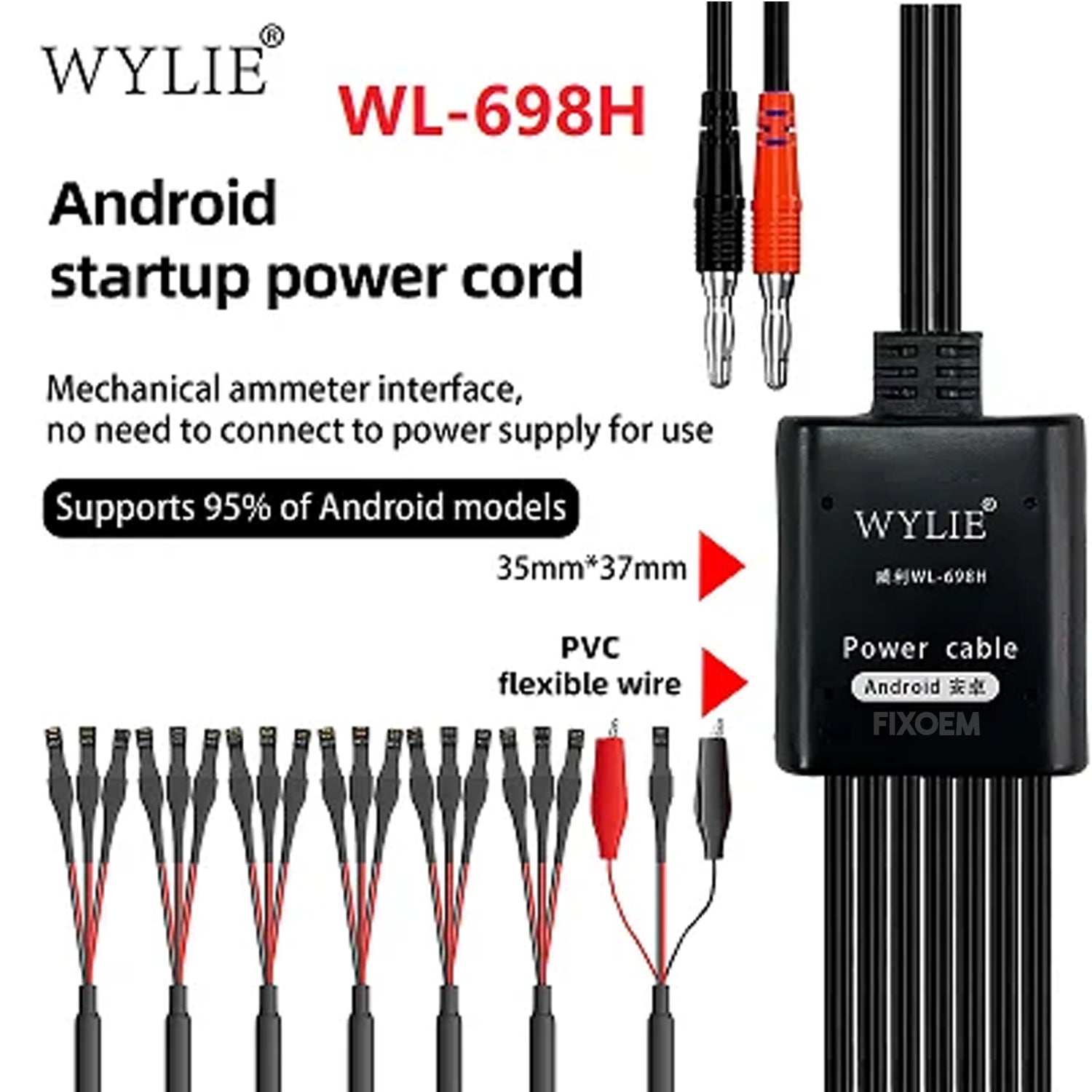 Cable Arranque Andorid WYLIE Wl-698H