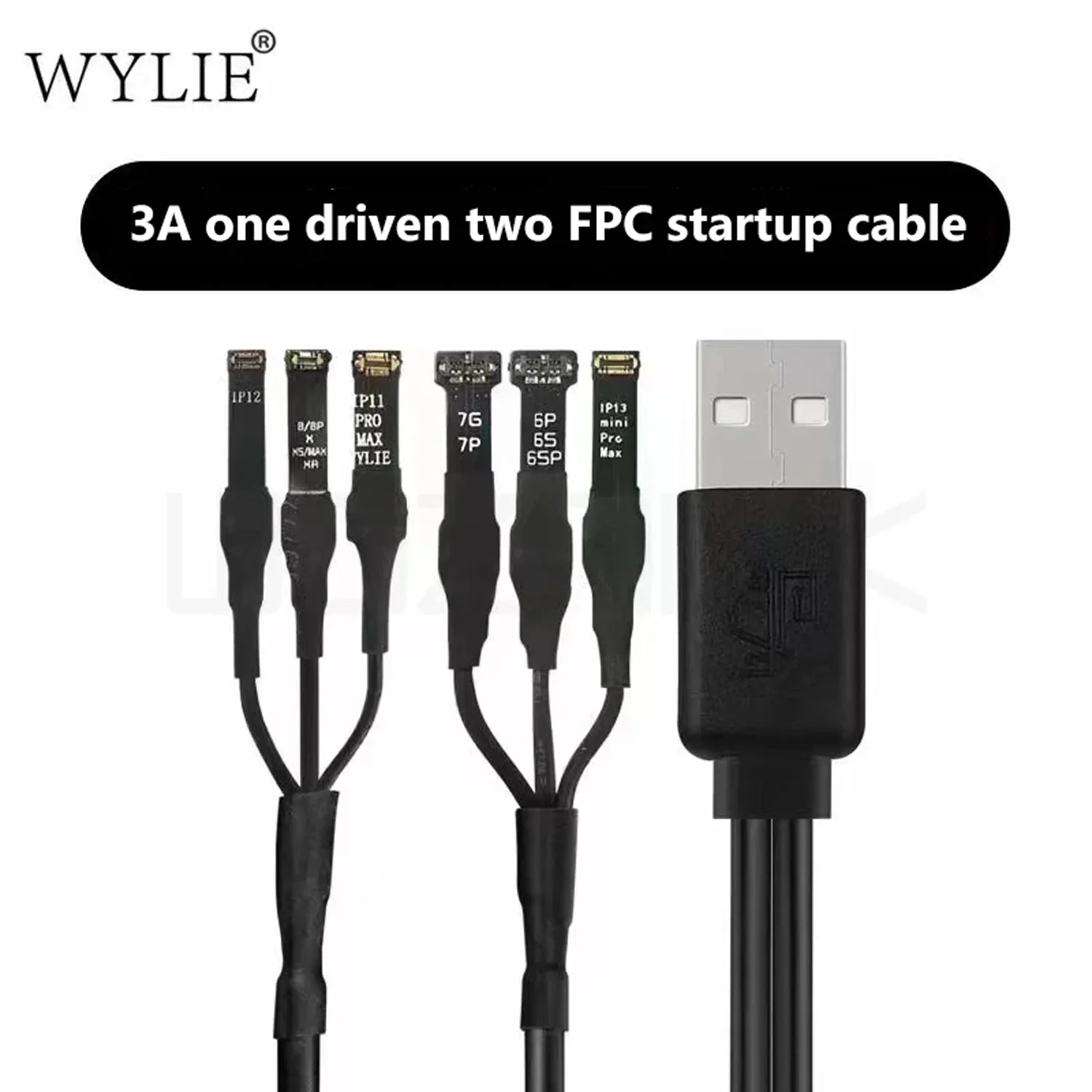 Cable Pulpo Alimentador Cc 3A 6 Puertos Fpc 8/Xs/11/12/13/14/15/16Pm Wylie |+4,000 reseñas 4.9/5 | recibe en 2 días
