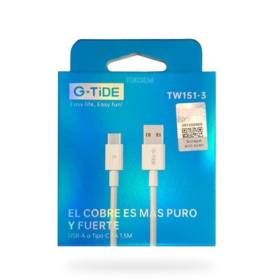 Cable USB TAW150 (TW151-3) CREME USB - C