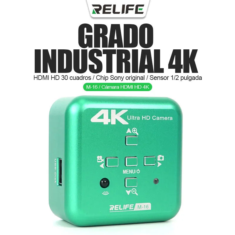 Camara Hdmi Relife Hd 4K Rl M-16 |+4,000 reseñas 4.9/5 | recibe en 2 días