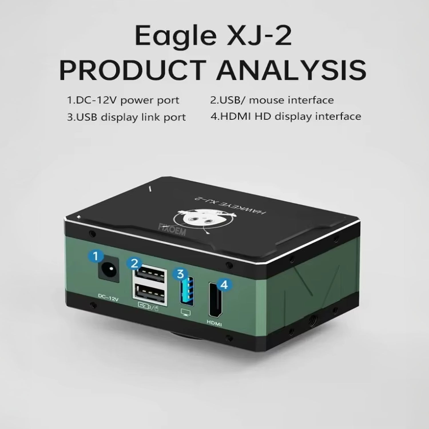 Camara Microscopio 4K Eagle Eye Ma Ant Xj-2 |+4,000 reseñas 4.9/5 | recibe en 2 días