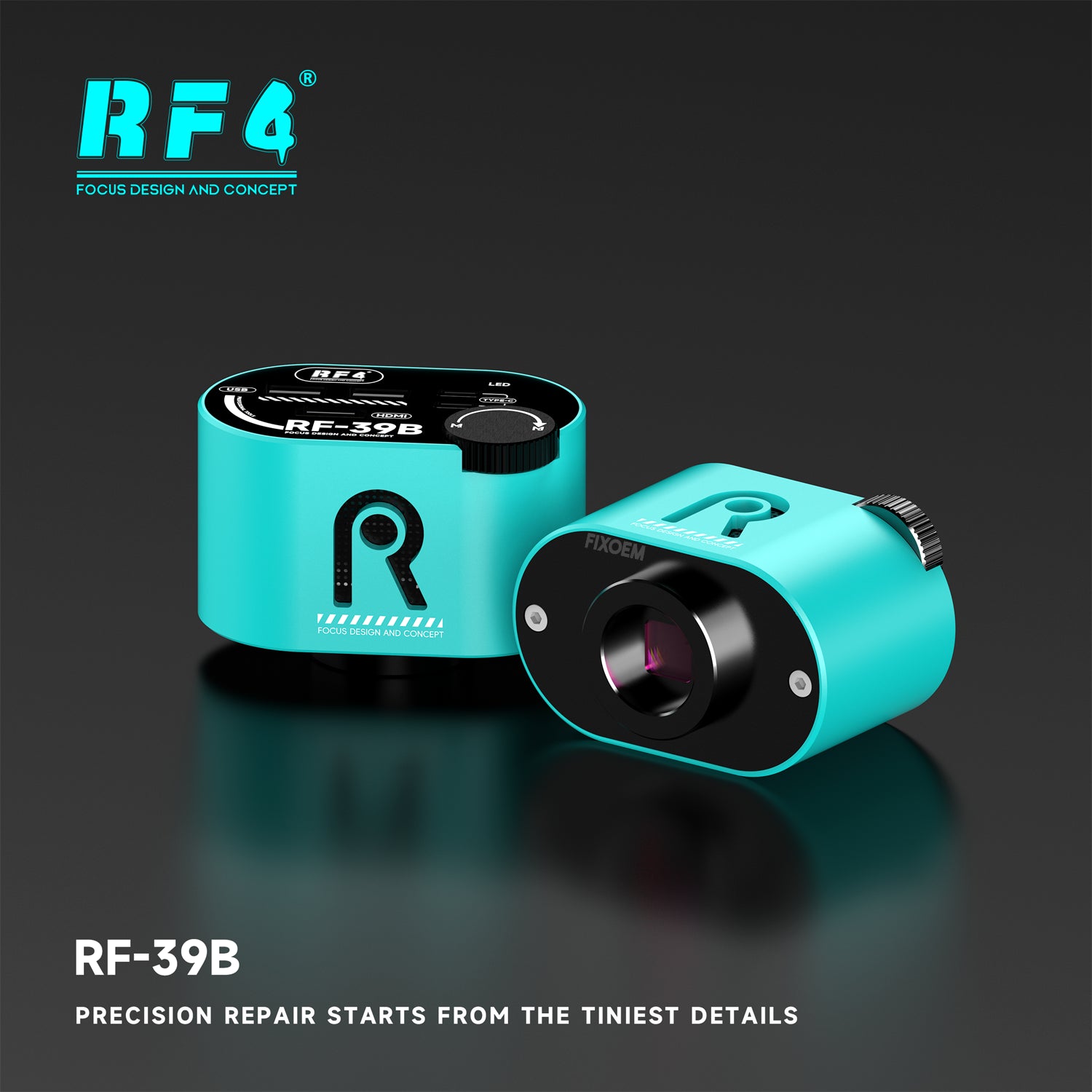 Camara Microscopio Gran Angular Cmos 4K Rf4 Rf-39B