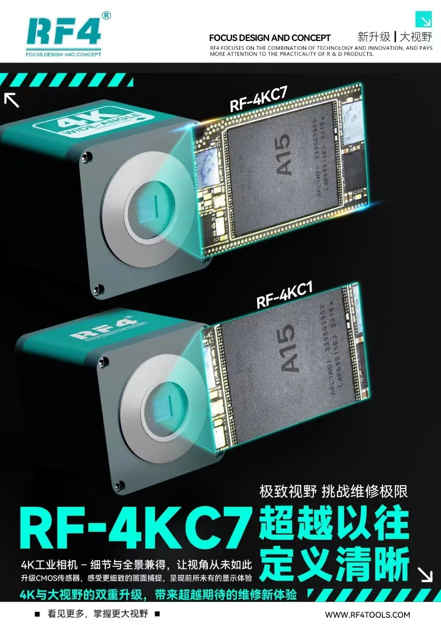 Camara Microscopio Rf4 Rf-4Kc7 |+4,000 reseñas 4.9/5 | recibe en 2 días